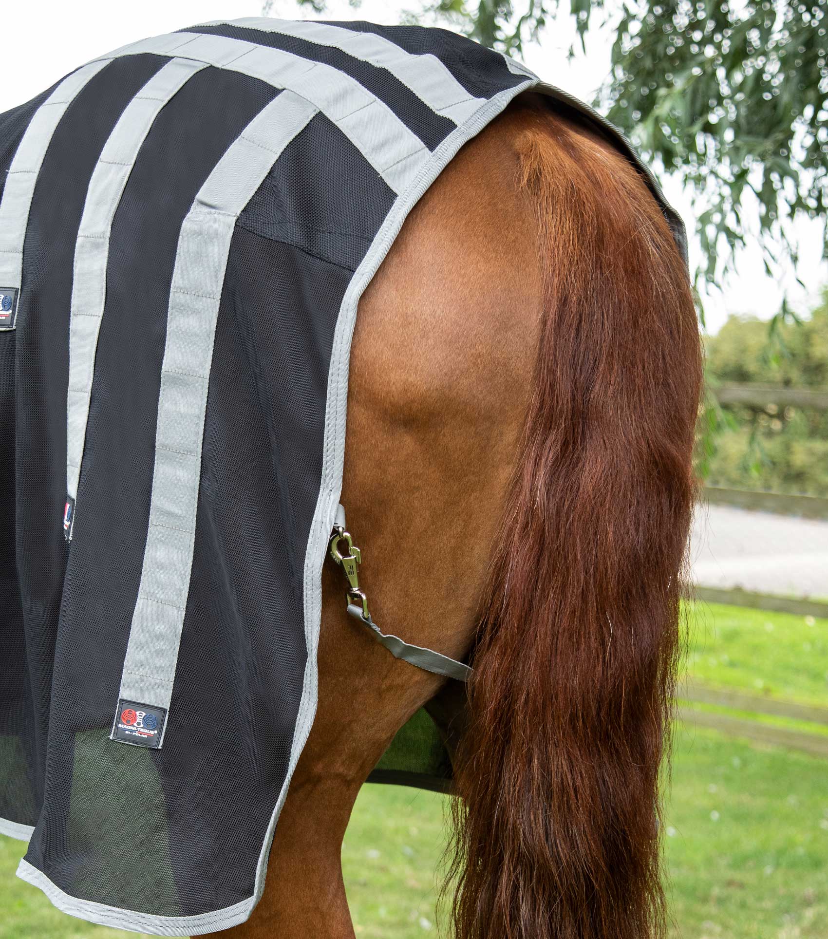 Magni-Teque Magnetic Horse Rug with Neck Cover - Image 5