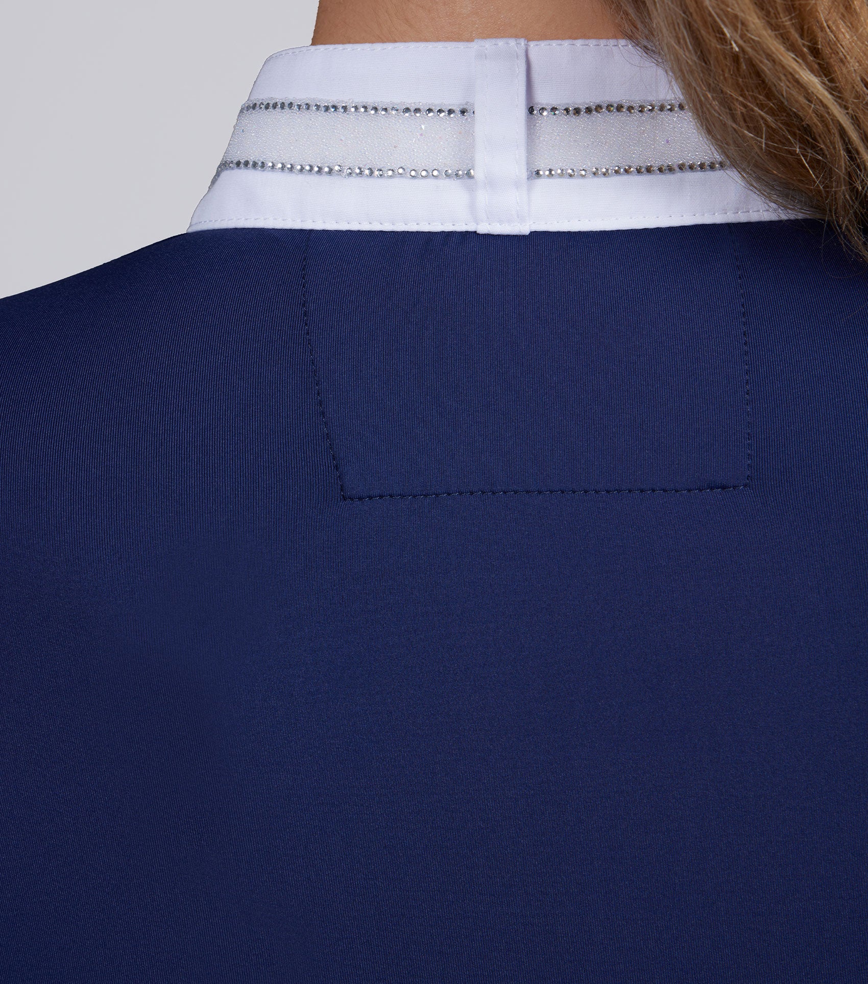 Maria Diamante Show Shirt Navy - Image 3