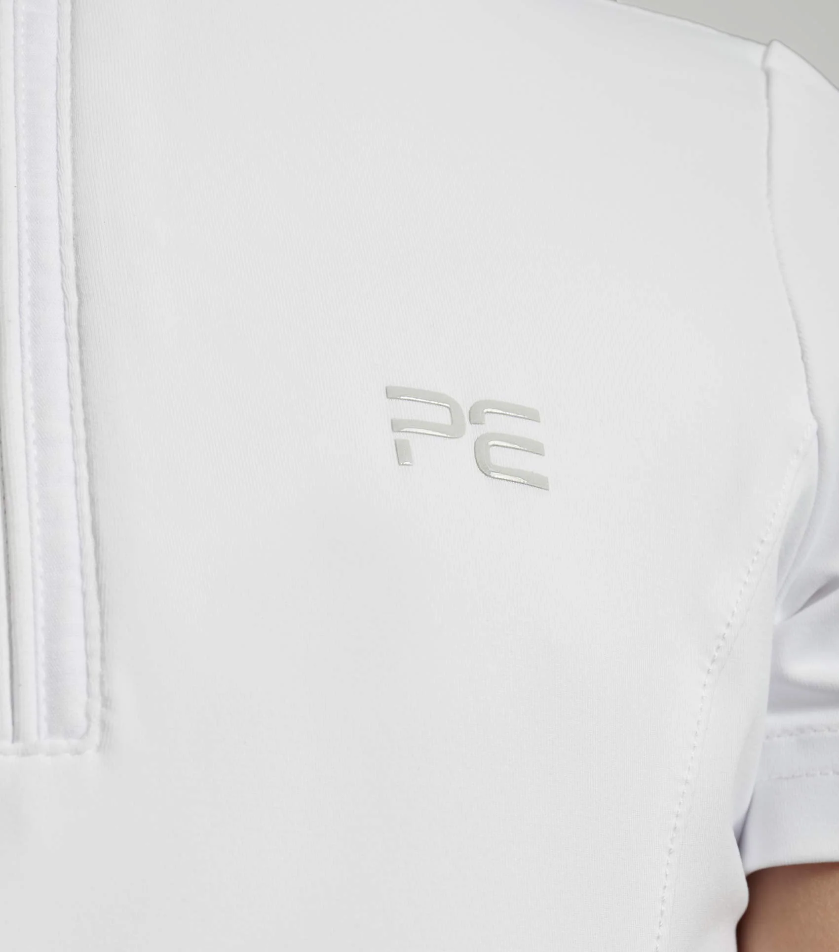 Maria Girls Diamanté Show Shirt White - Image 4