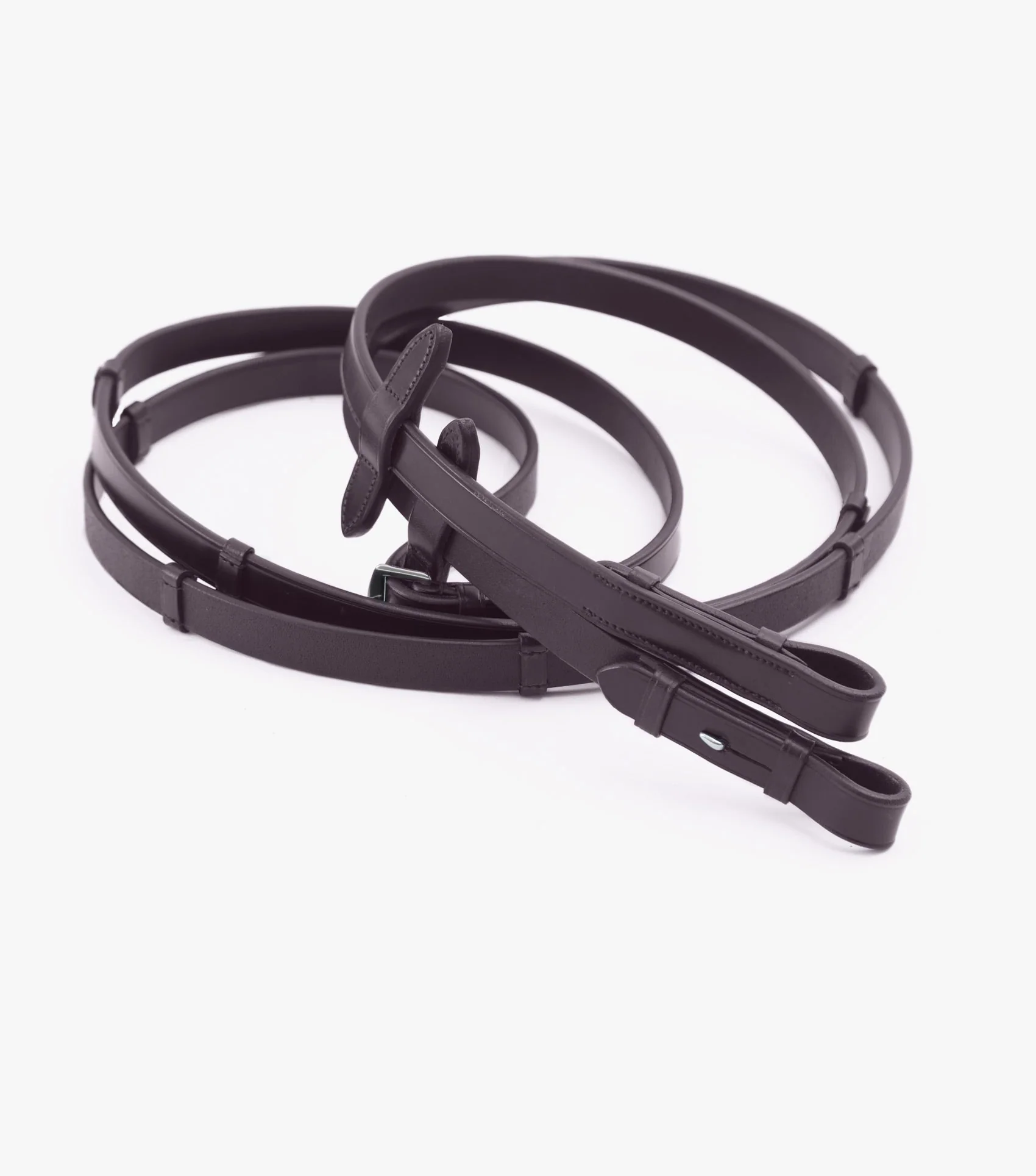 Matteo Leather Grip Reins Brown - Image 3