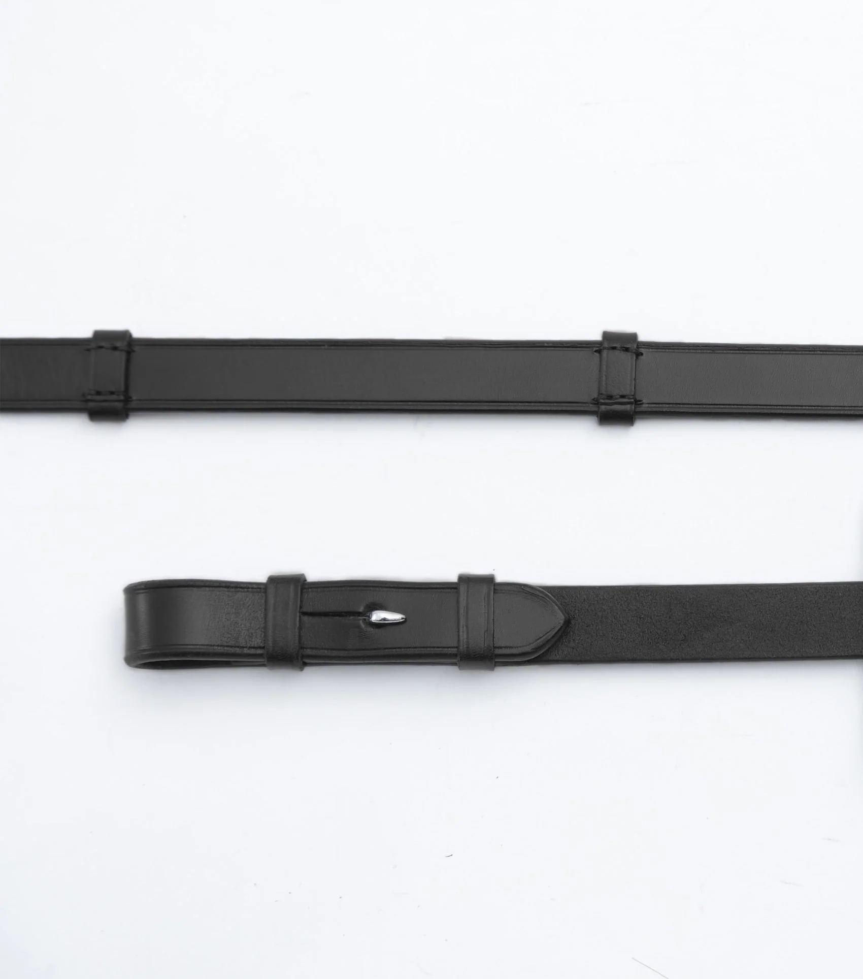 Matteo Leather Grip Reins Black - Image 6