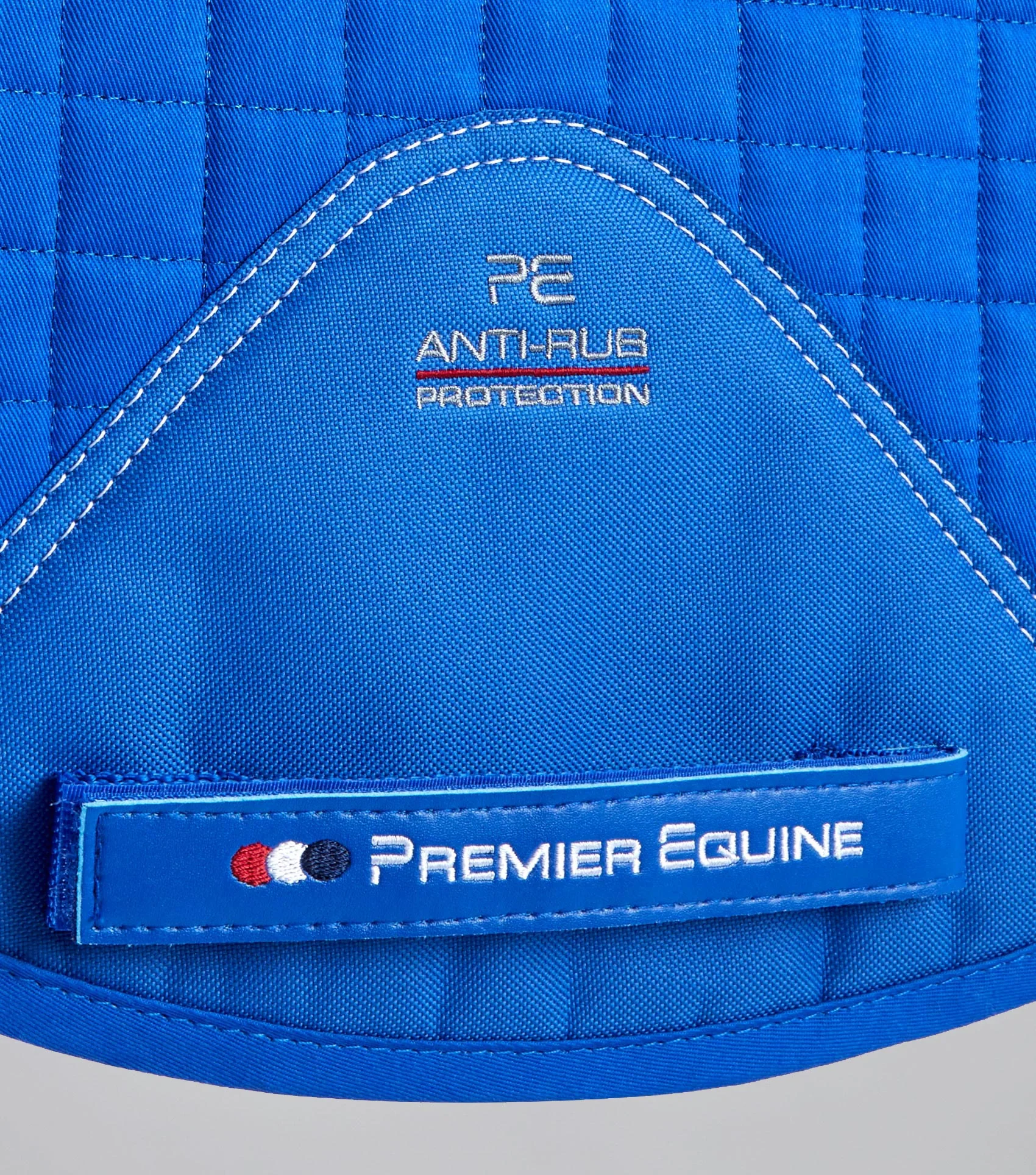 Merino Wool Saddle Pad - GP/Jump Numnah Royal Blue/Navy Wool - Image 5