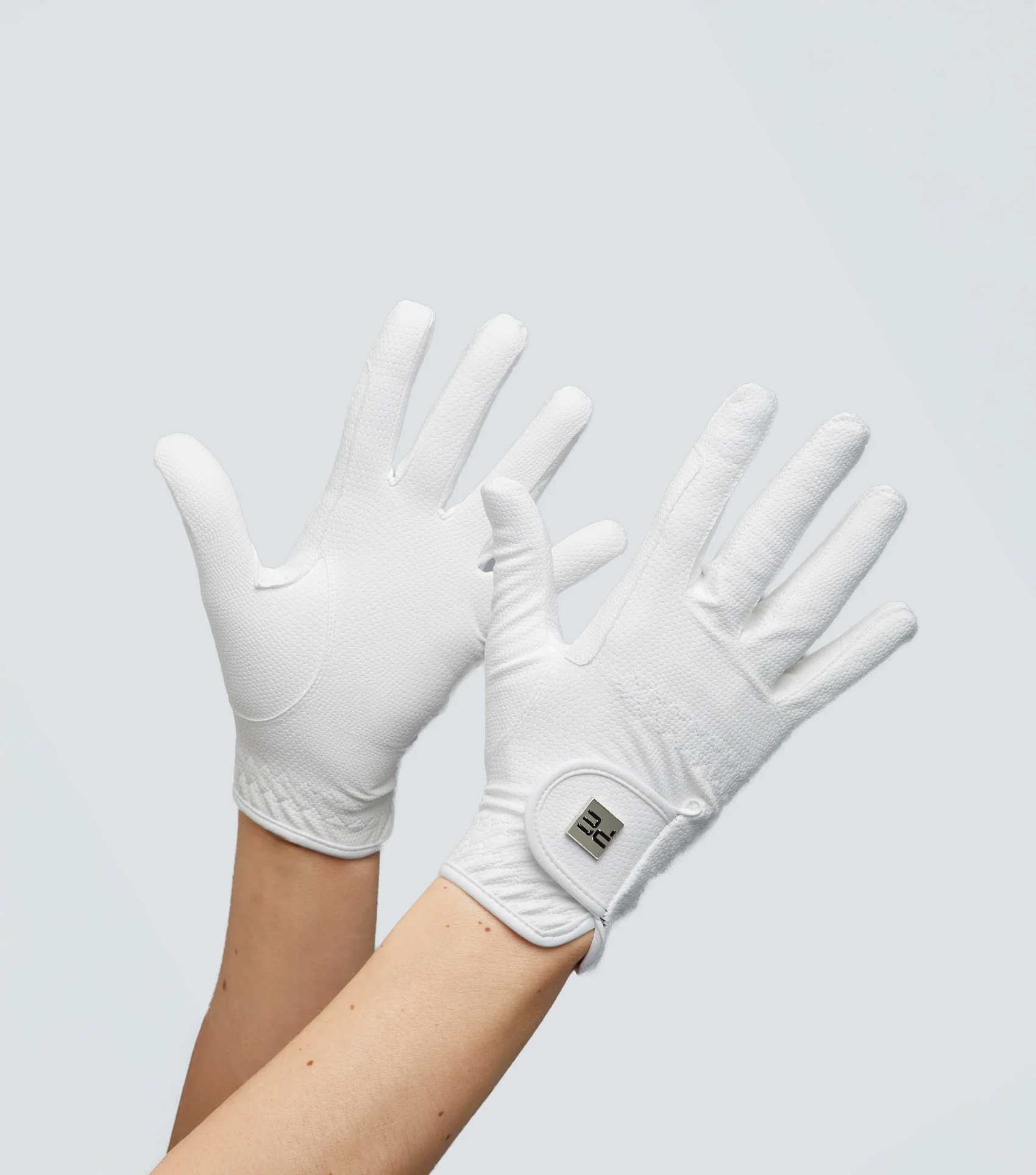 Metaro Junior Riding Gloves White