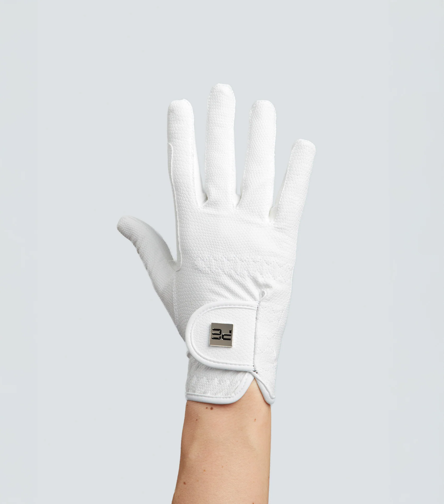 Metaro Junior Riding Gloves White - Image 3