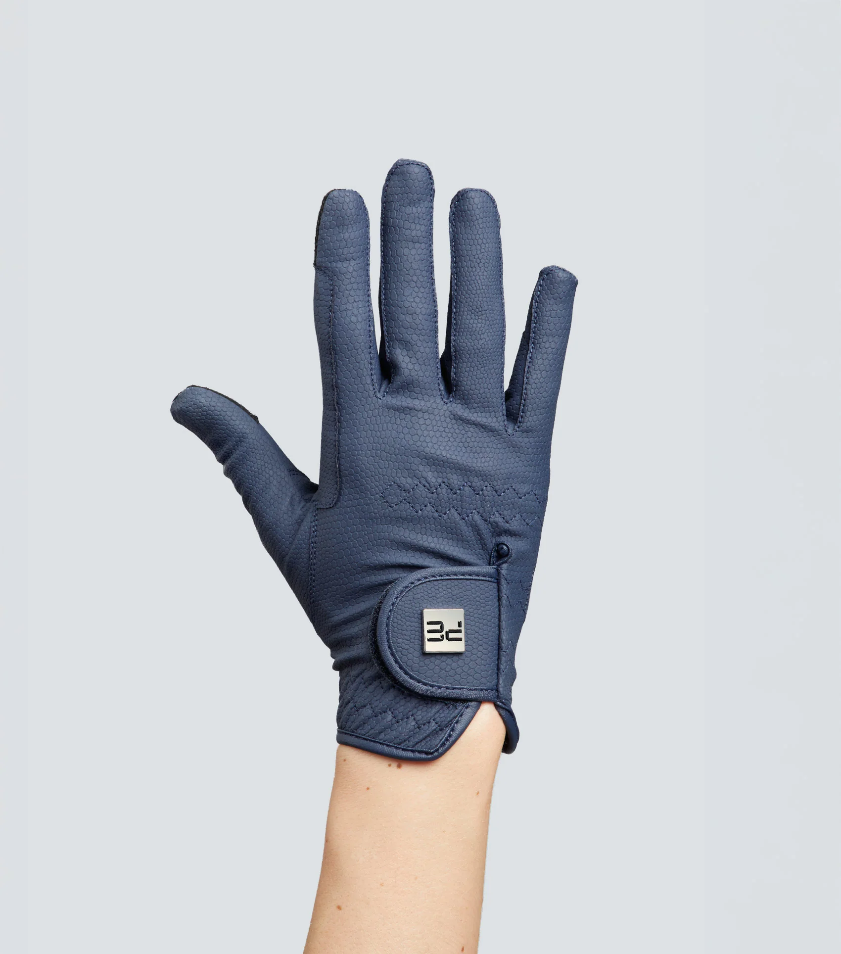 Metaro Junior Riding Gloves Navy - Image 3