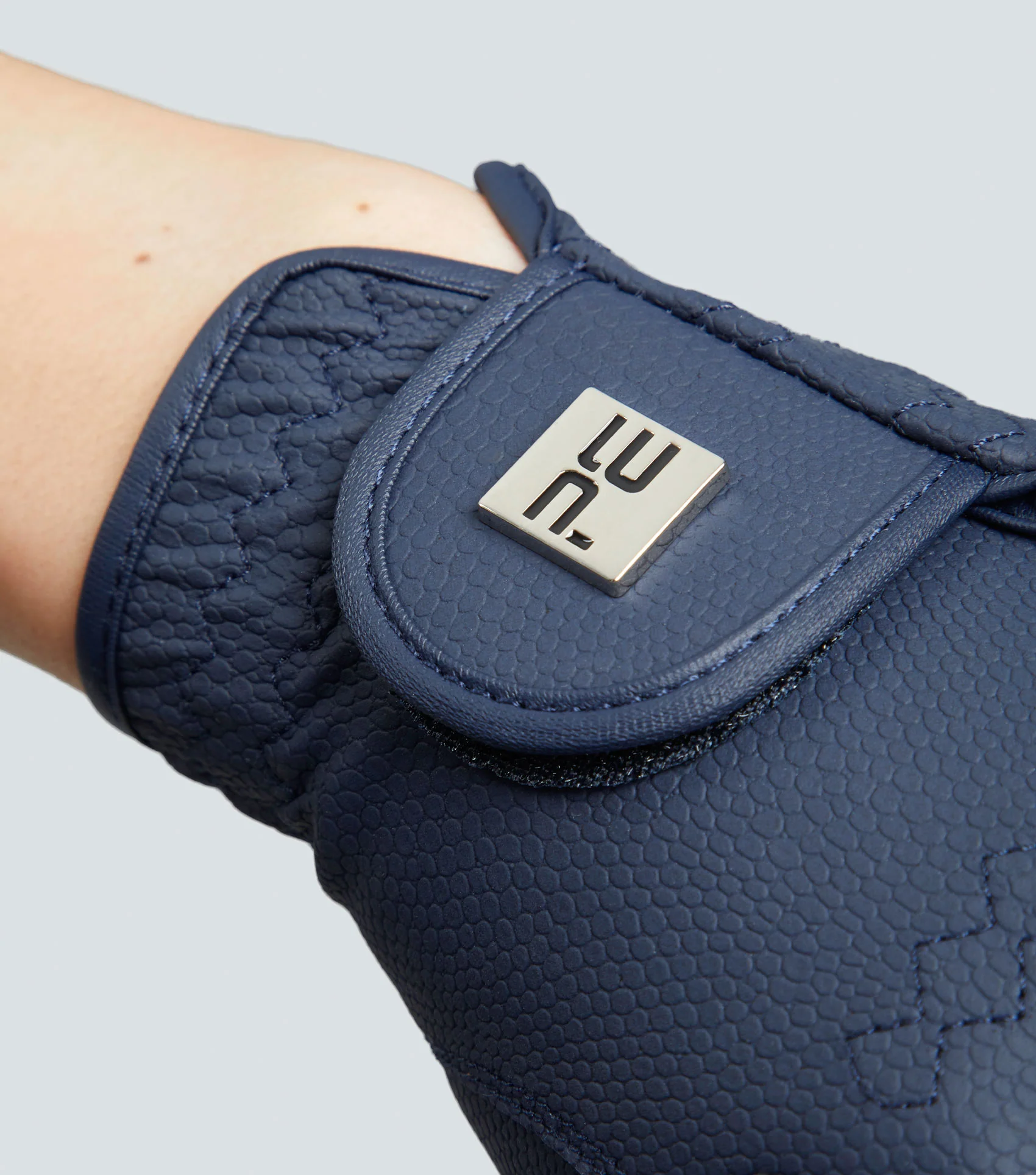 Metaro Ladies Riding Gloves Navy - Image 3