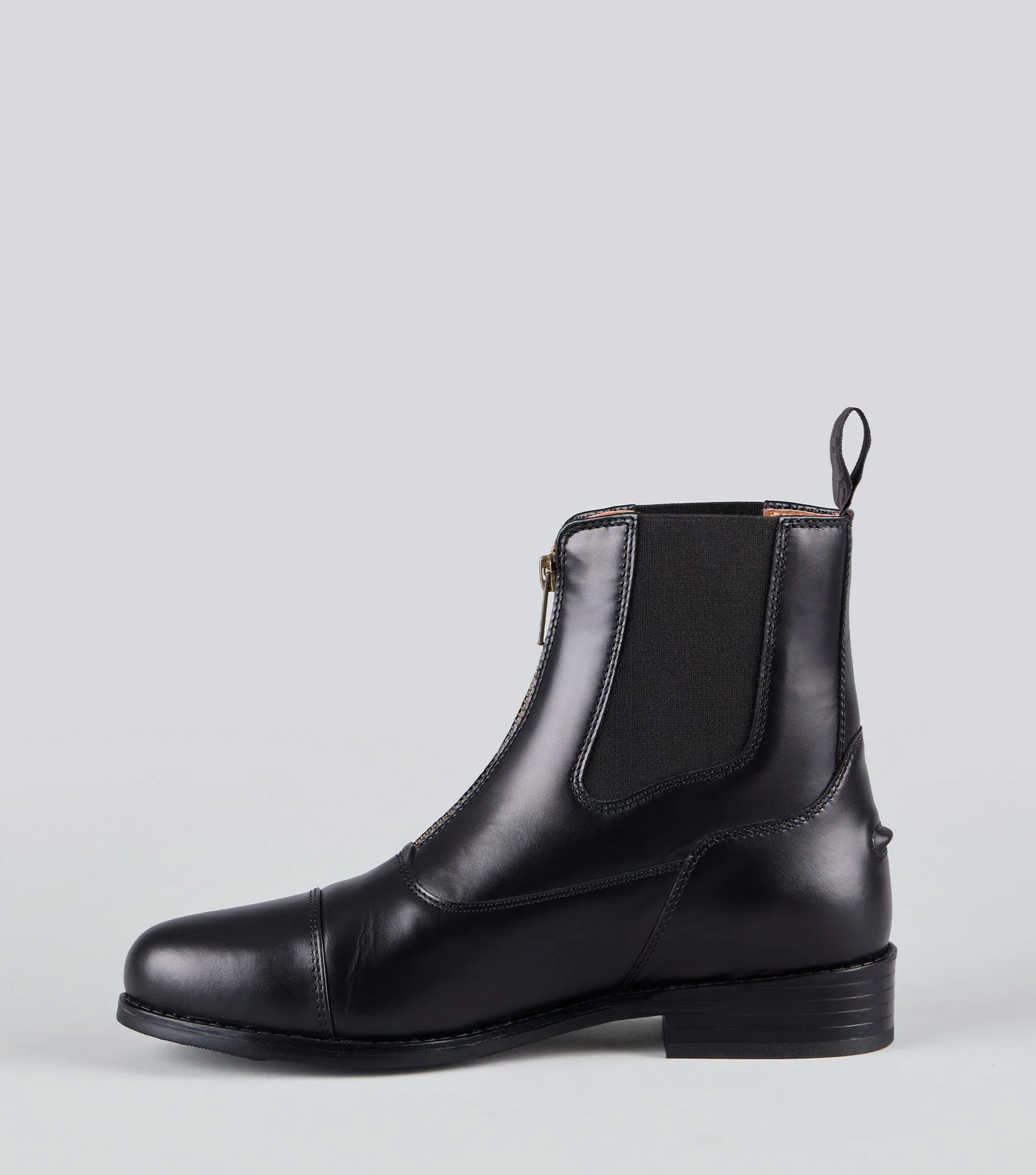 Mimas Leather Paddock Boots Black - Image 4
