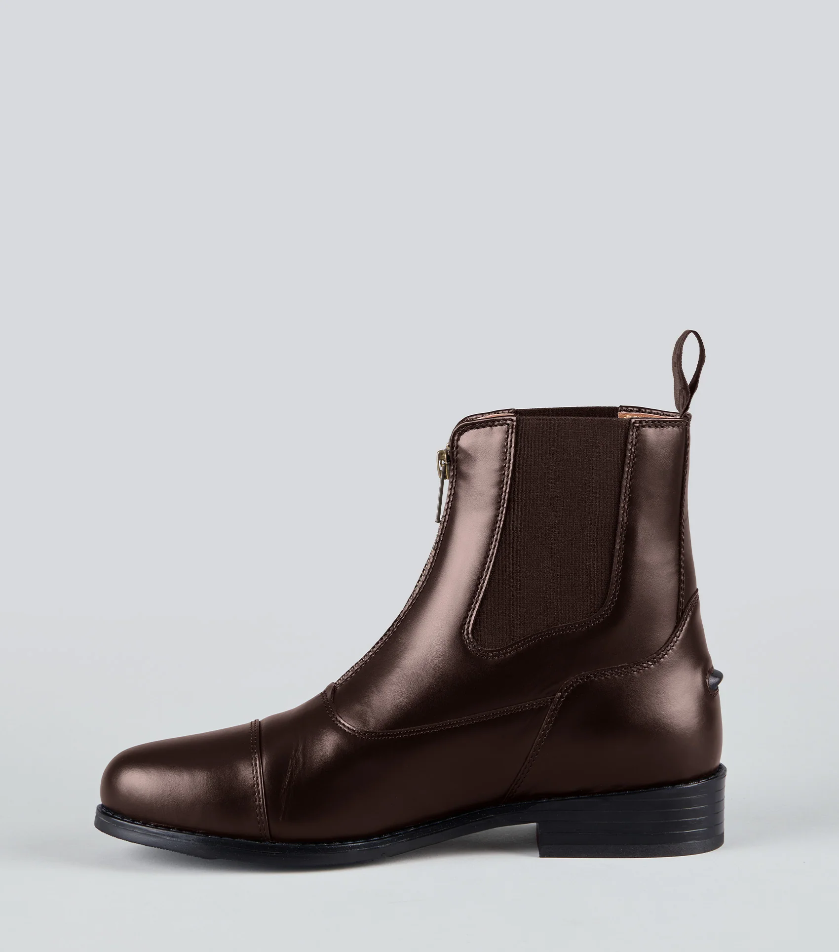Mimas Leather Paddock Boots Brown - Image 4