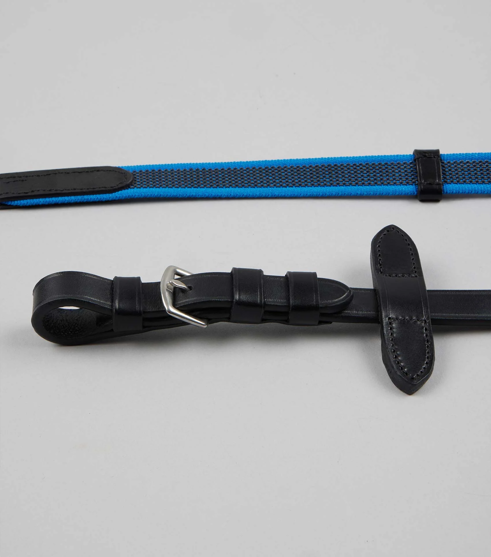 Mineo Pony Continental Reins Black/Blue - Image 4