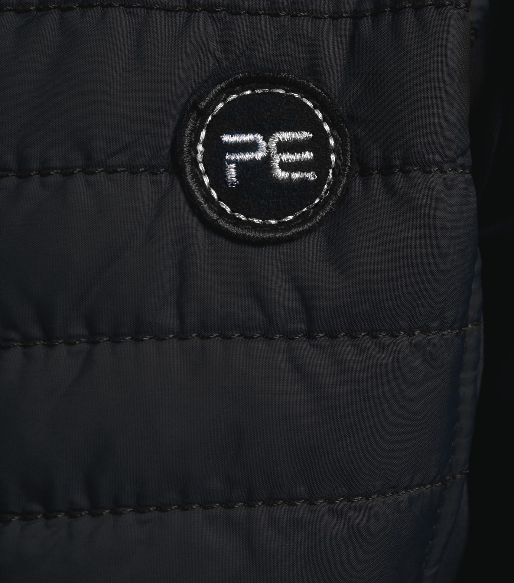 Mini Elena Girl's Hybrid Riding Jacket Black - Image 5