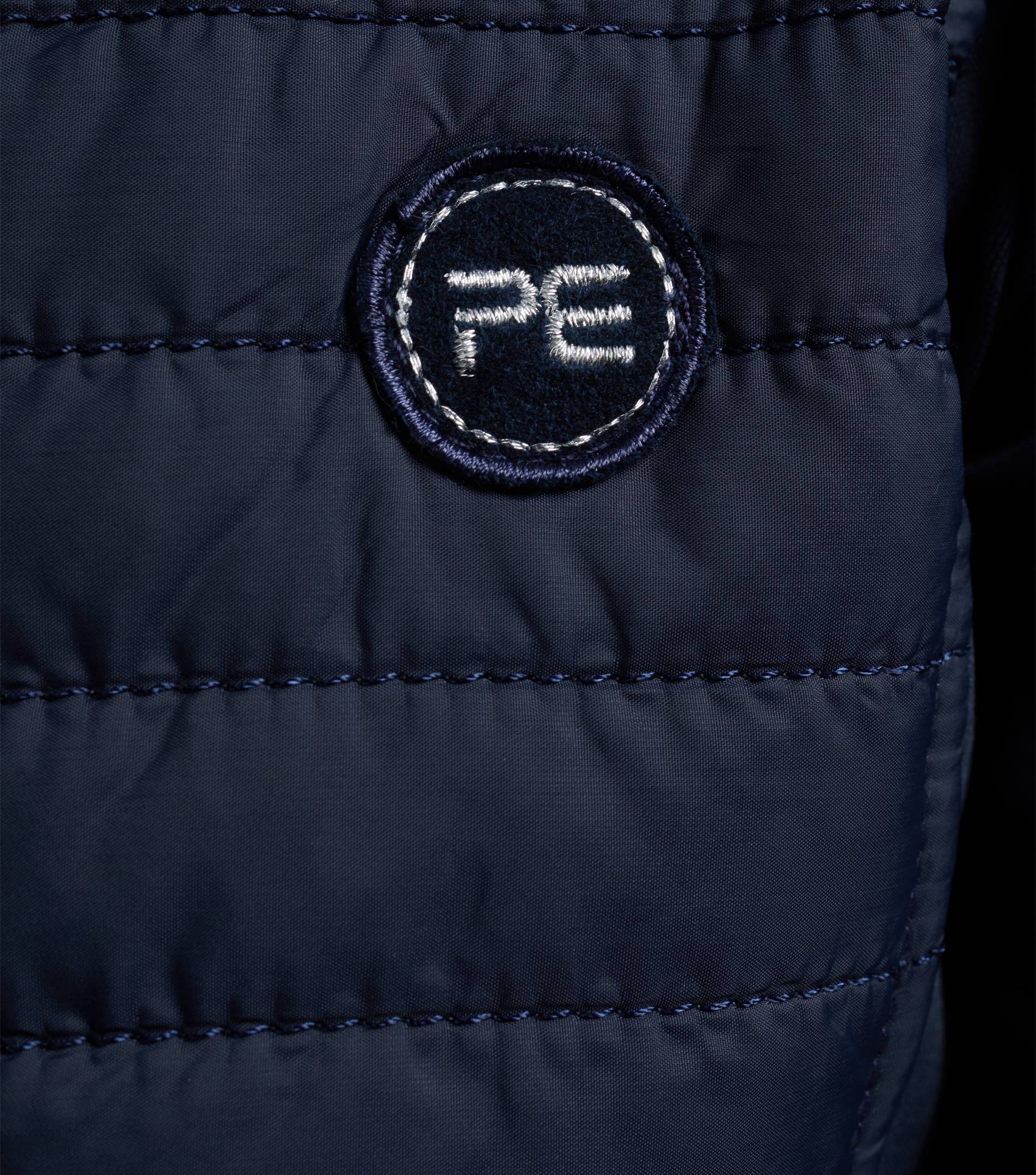 Mini Elena Girl's Hybrid Riding Jacket Navy - Image 5
