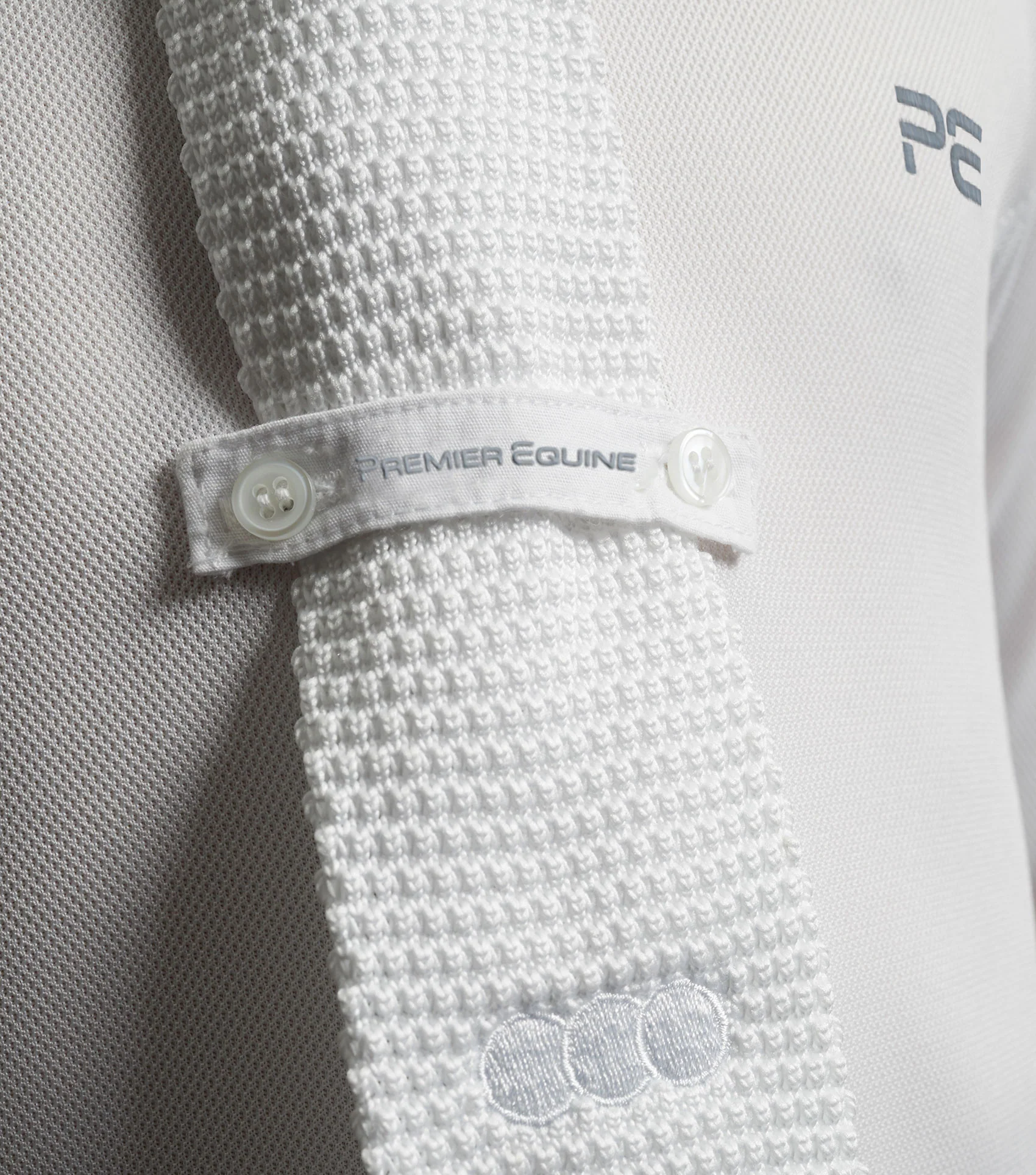 Mini Giulio Boy's Long Sleeve Show Shirt White - Image 4