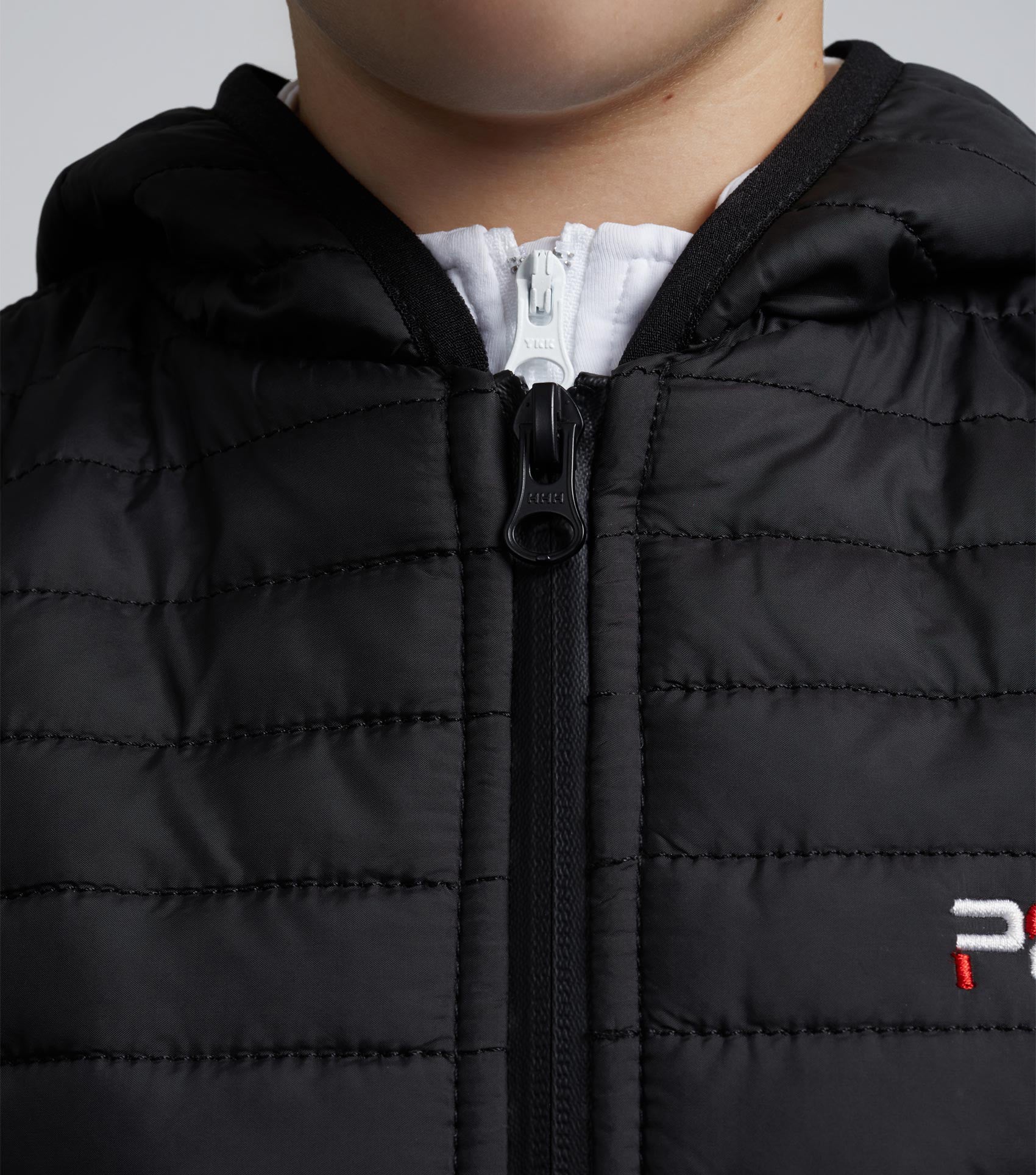 Mini Lamera Girl's Hybrid Riding Gilet Black - Image 4