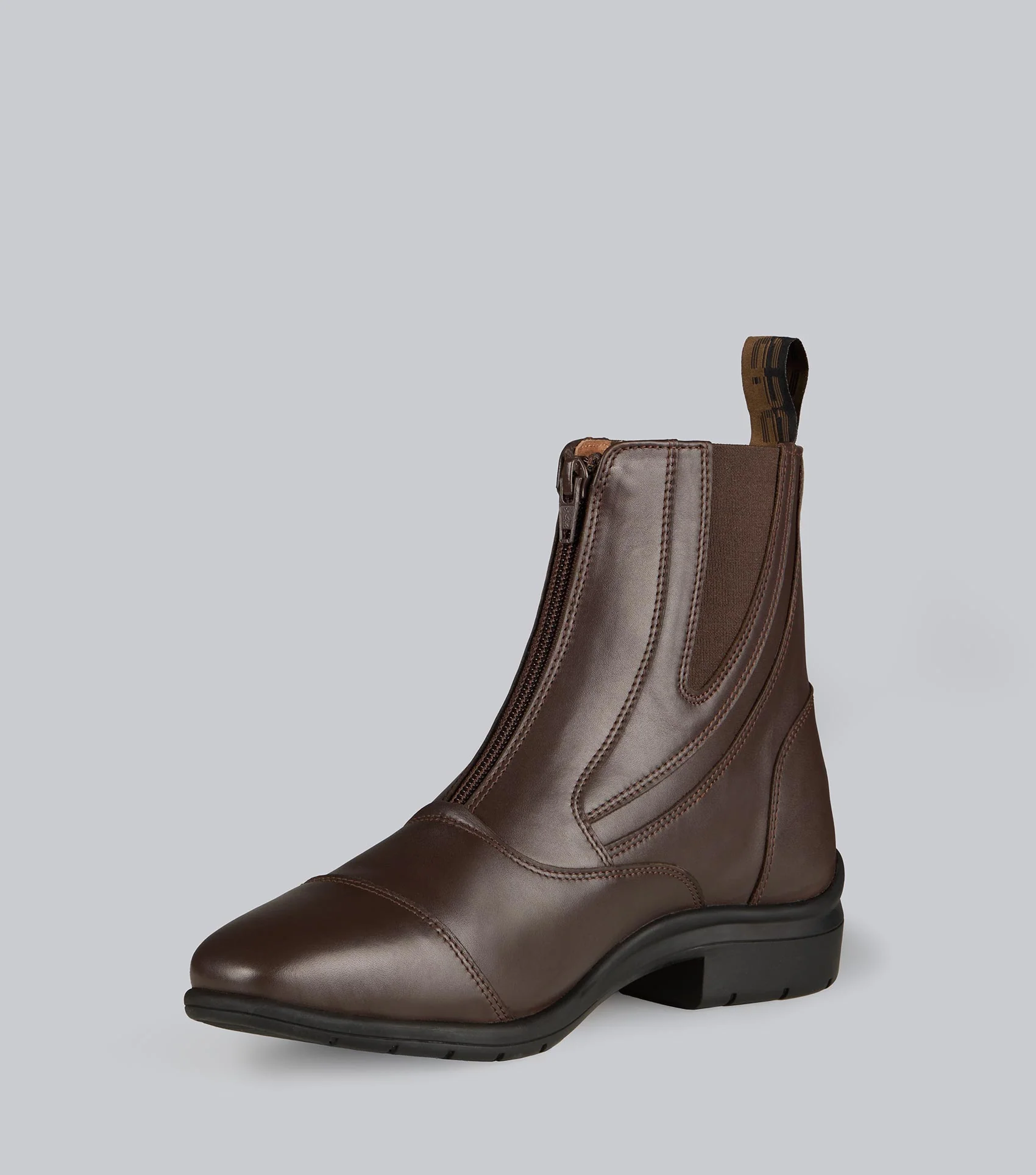 Mirano Leather Paddock Boots Brown - Image 3