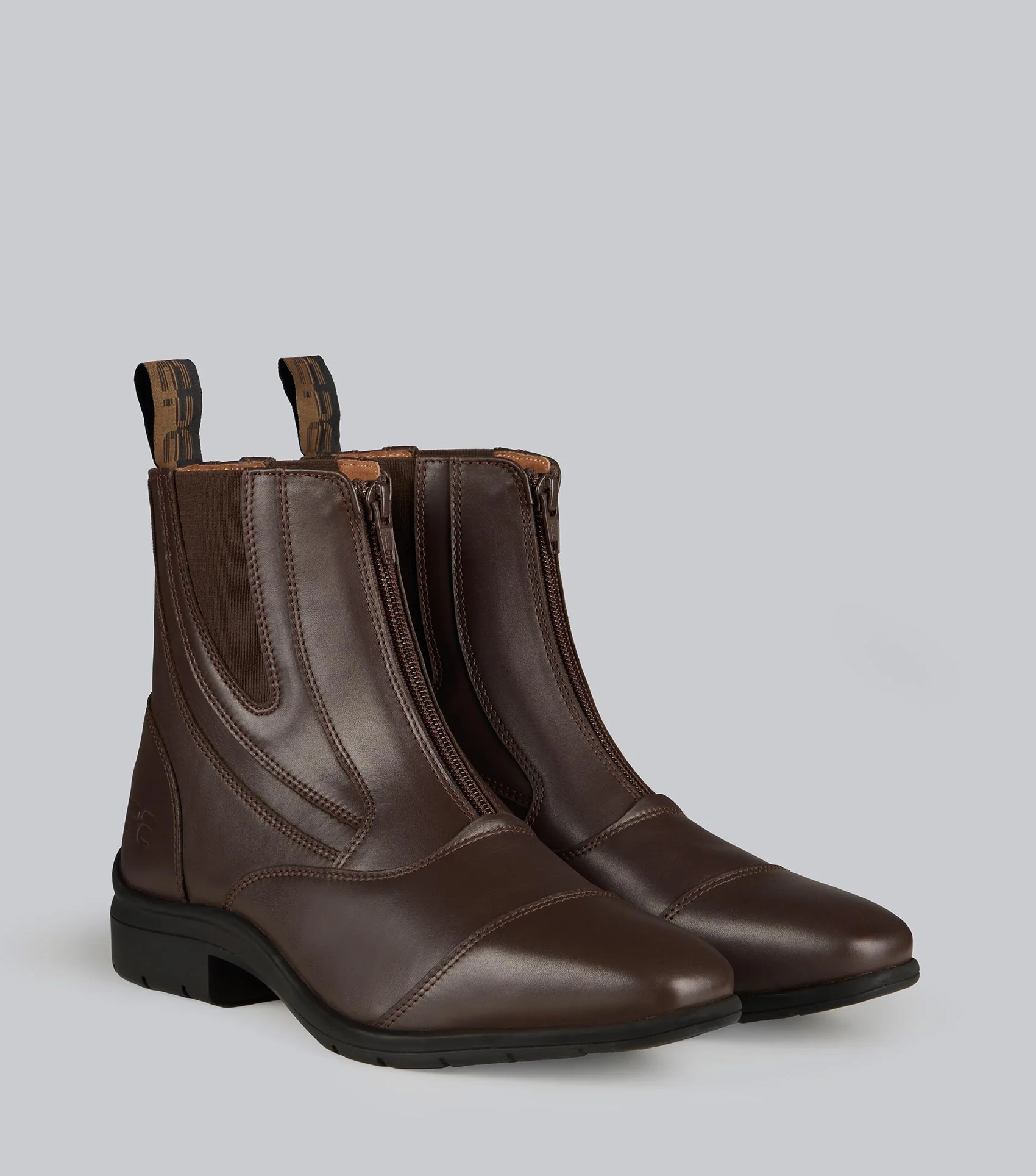 Mirano Leather Paddock Boots Brown - Image 6