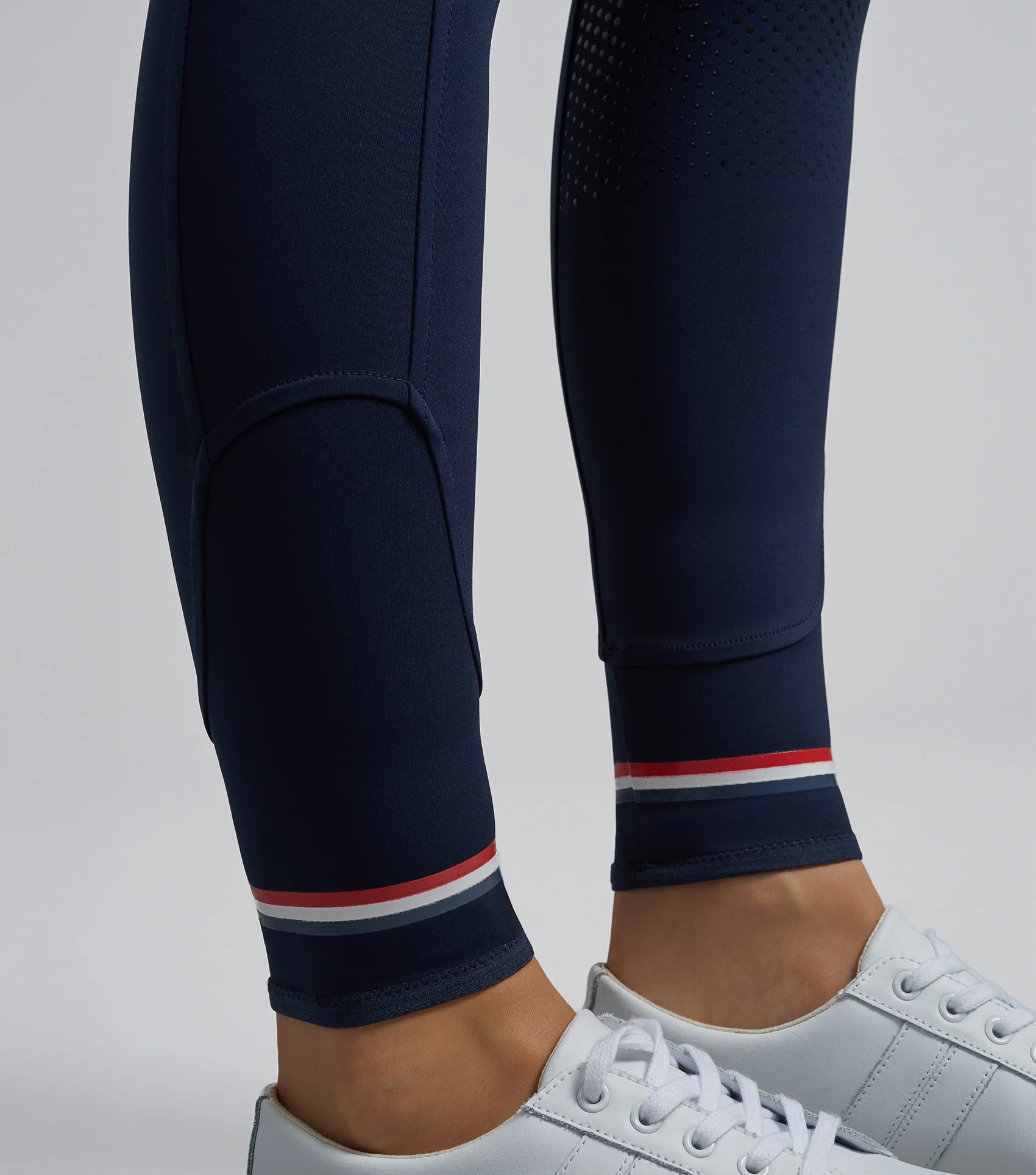 Mirillo Ladies Full Seat Gel Riding Tights Navy - Image 5