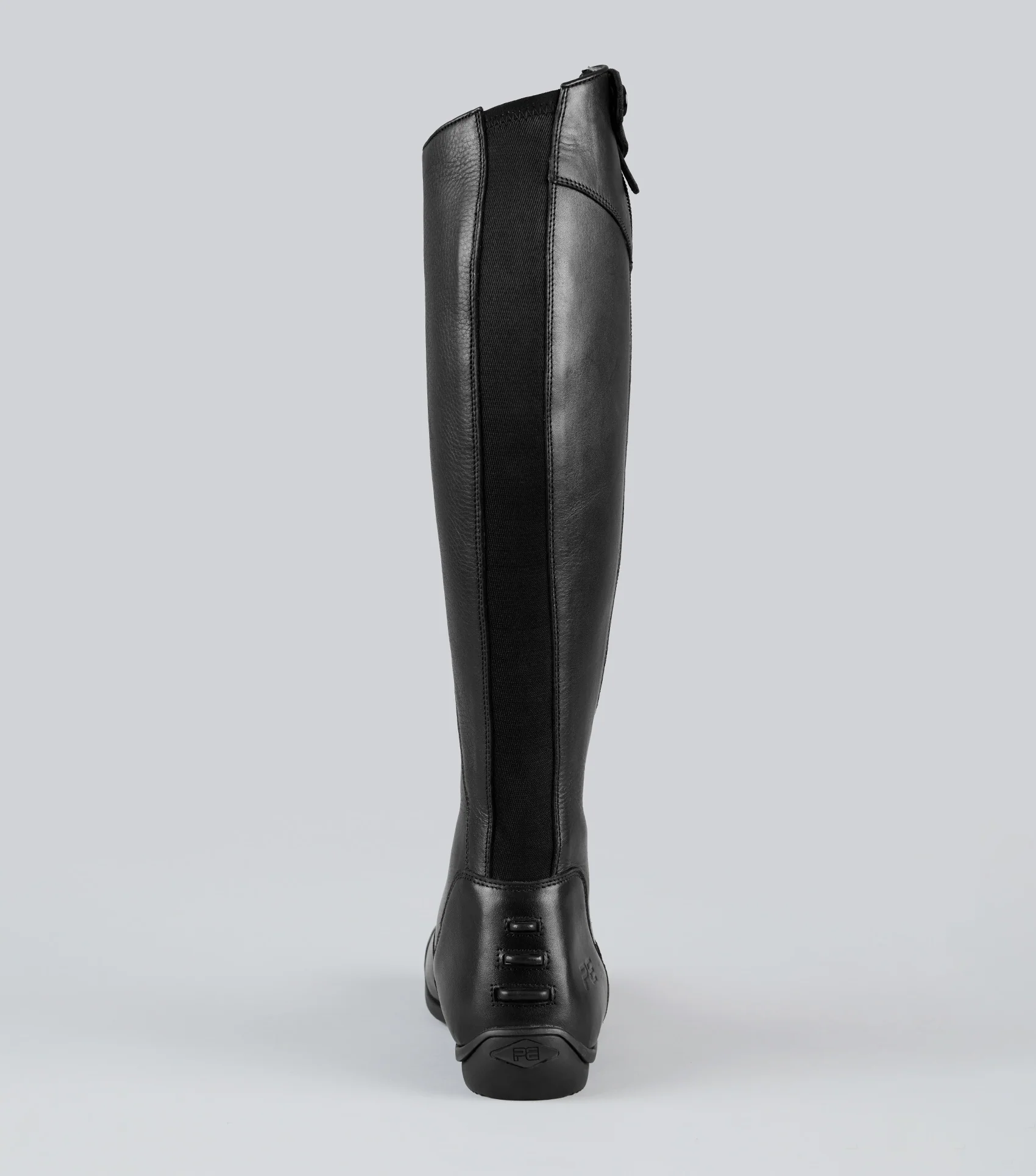 Modus Womens Leather Dress Tall Riding Boots Black - Image 3