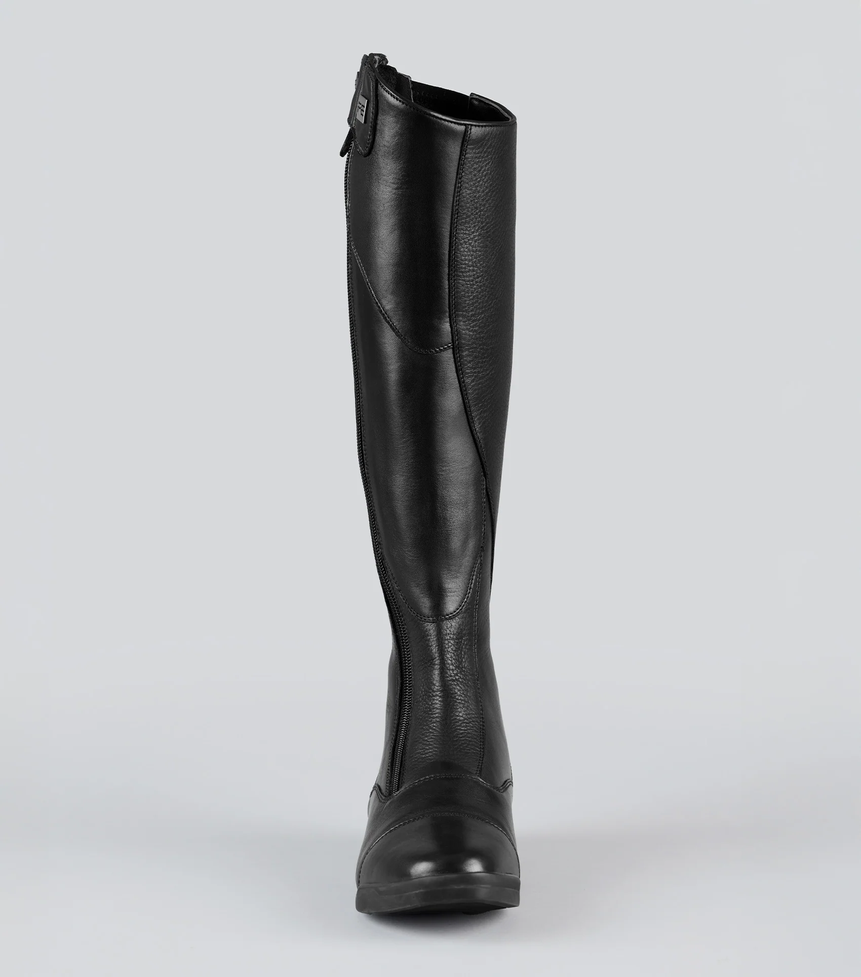 Modus Womens Leather Dress Tall Riding Boots Black - Image 6