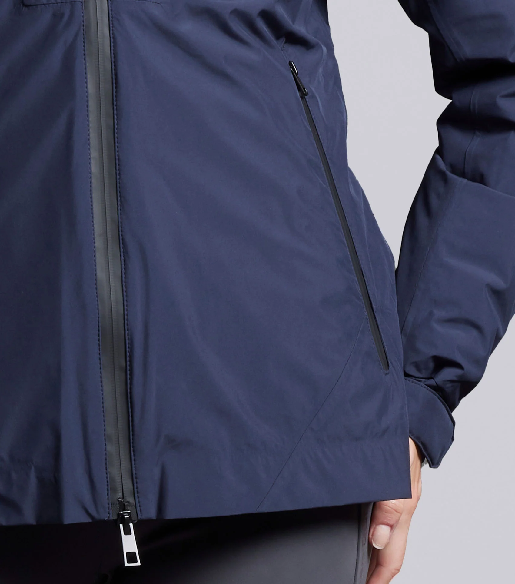 SALE - Motet Ladies Waterproof Jacket French Navy - Image 4