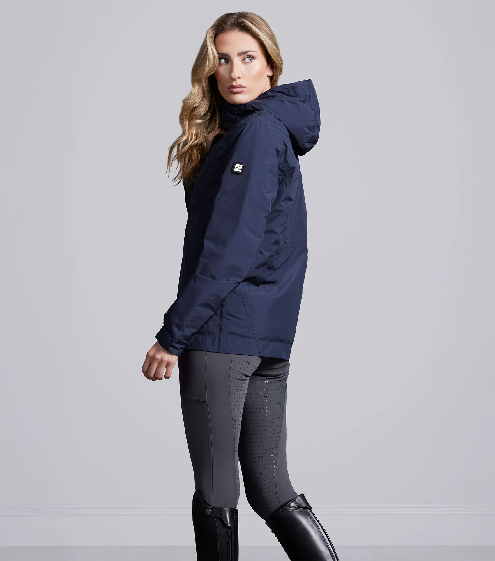 SALE - Motet Ladies Waterproof Jacket French Navy - Image 6