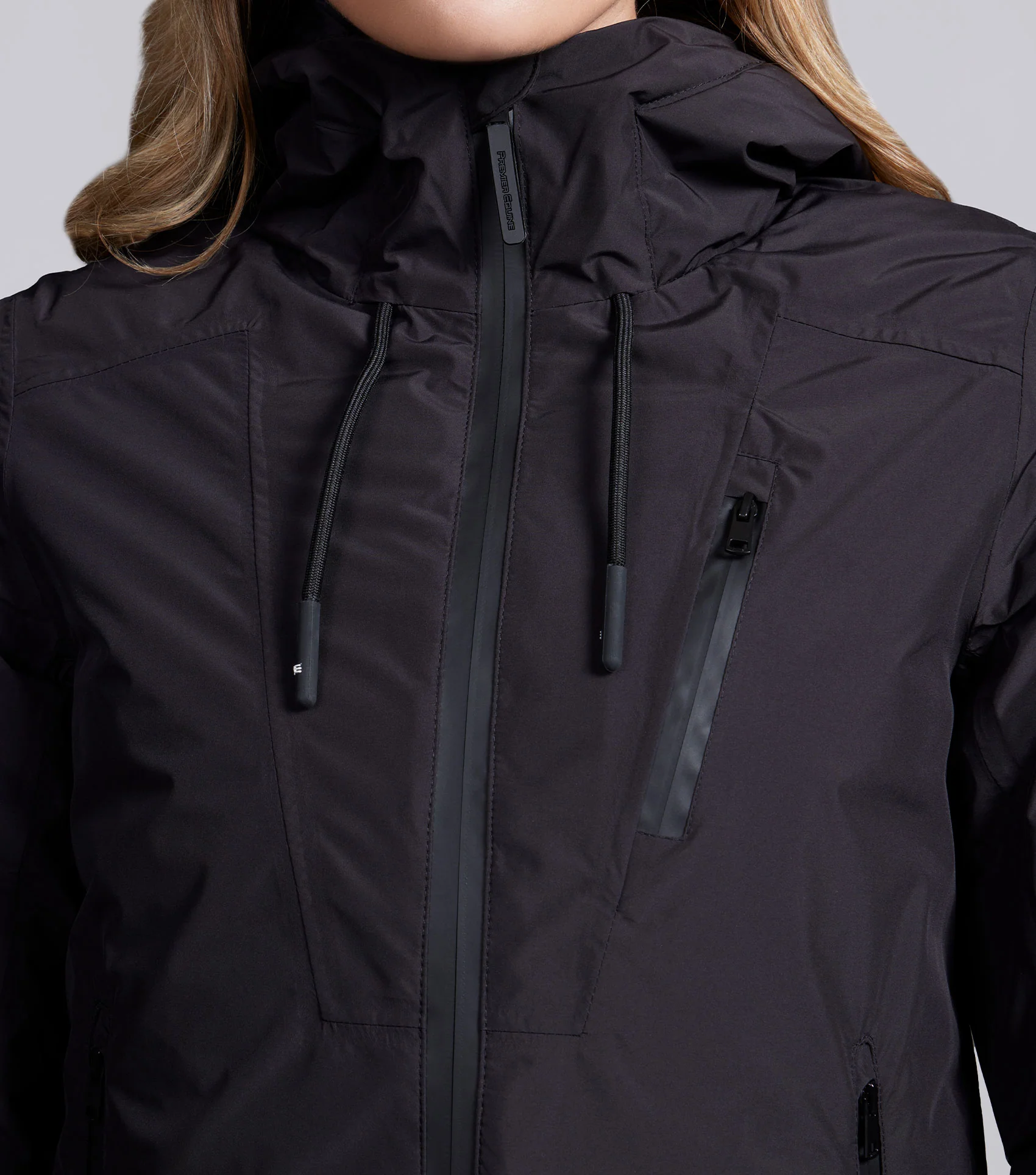 SALE - Motet Ladies Waterproof Jacket Graphite Black - Image 3