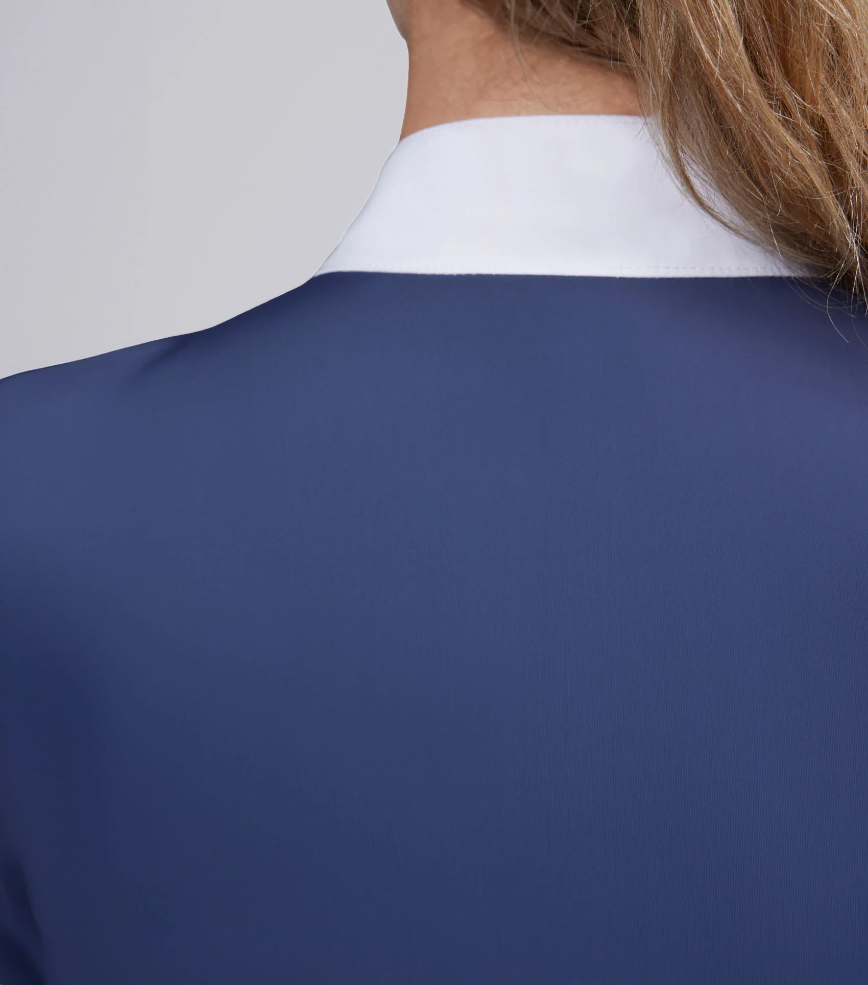 Navarra Long Sleeve Competition Shirt Navy - Image 5
