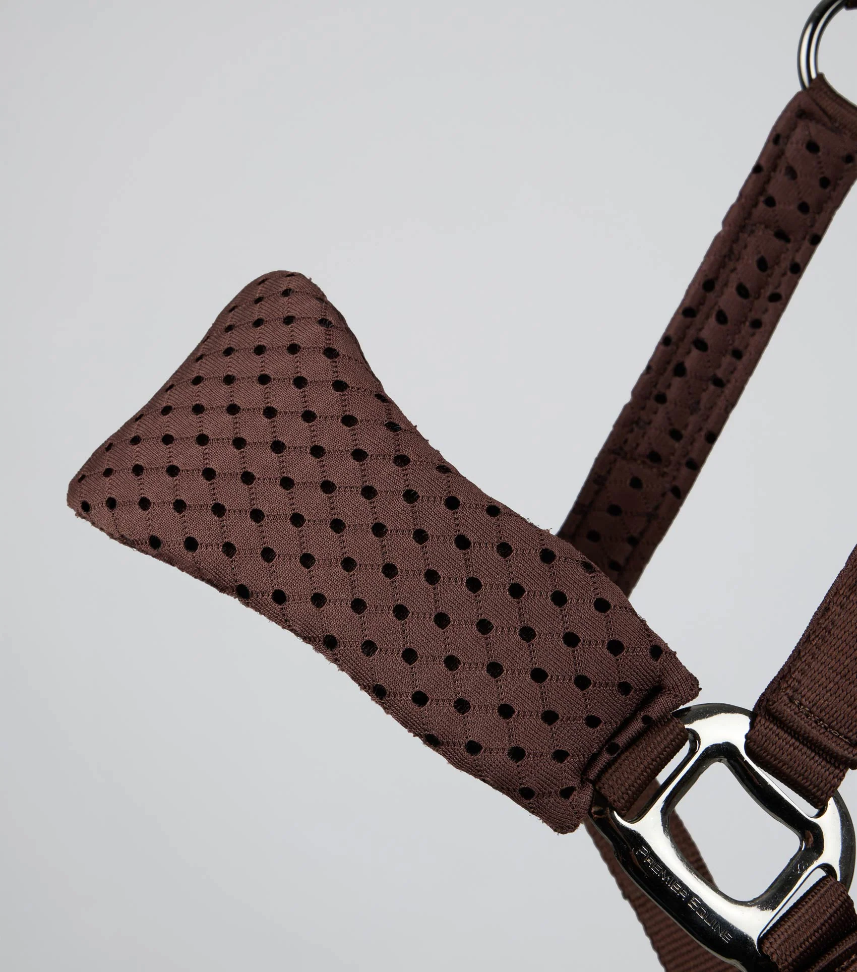 Necto 3D Mesh Head Collar with Lead Rope Brown - Image 4