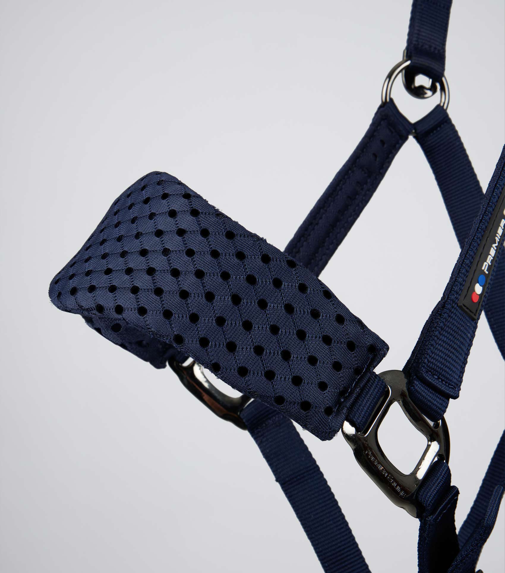 Necto 3D Mesh Head Collar with Lead Rope Navy - Image 4