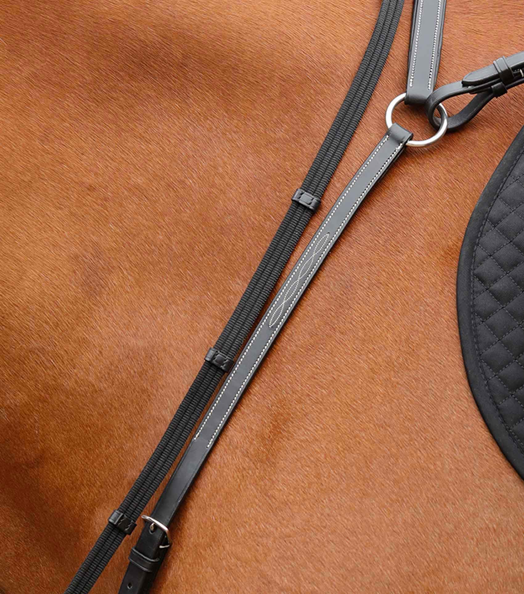 Norbello Hunter Breastplate Black - Image 3
