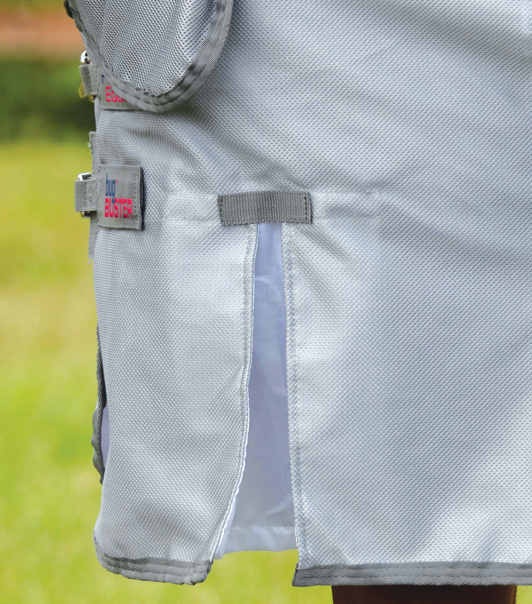 NQP Combo Bug Buster Fly Rug with Belly Flap Silver - Image 4