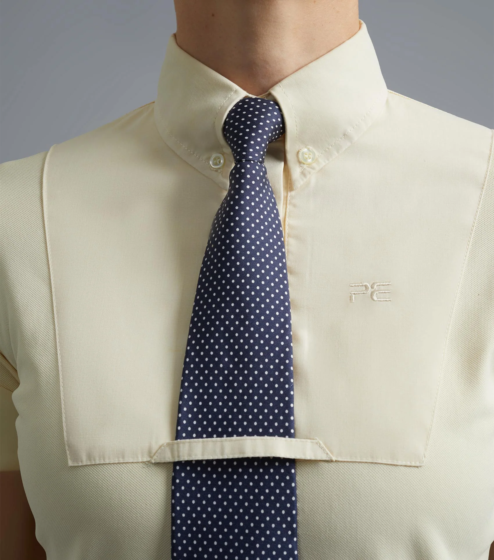 NQP Luciana Ladies Short Sleeve Tie Shirt Vanilla - Image 4