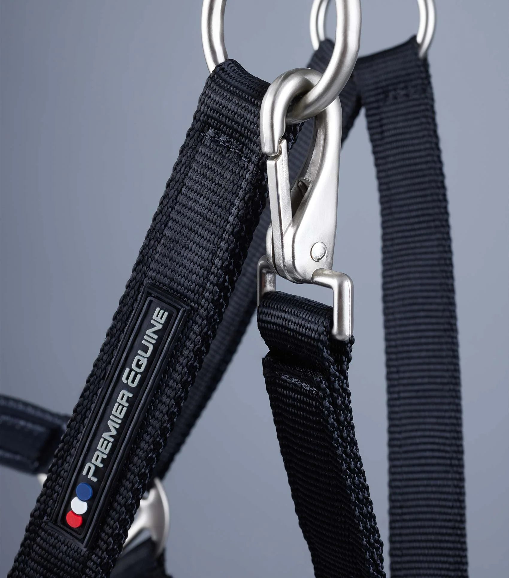 NQP-Plain Padded Horse Head Collar Black - Image 5