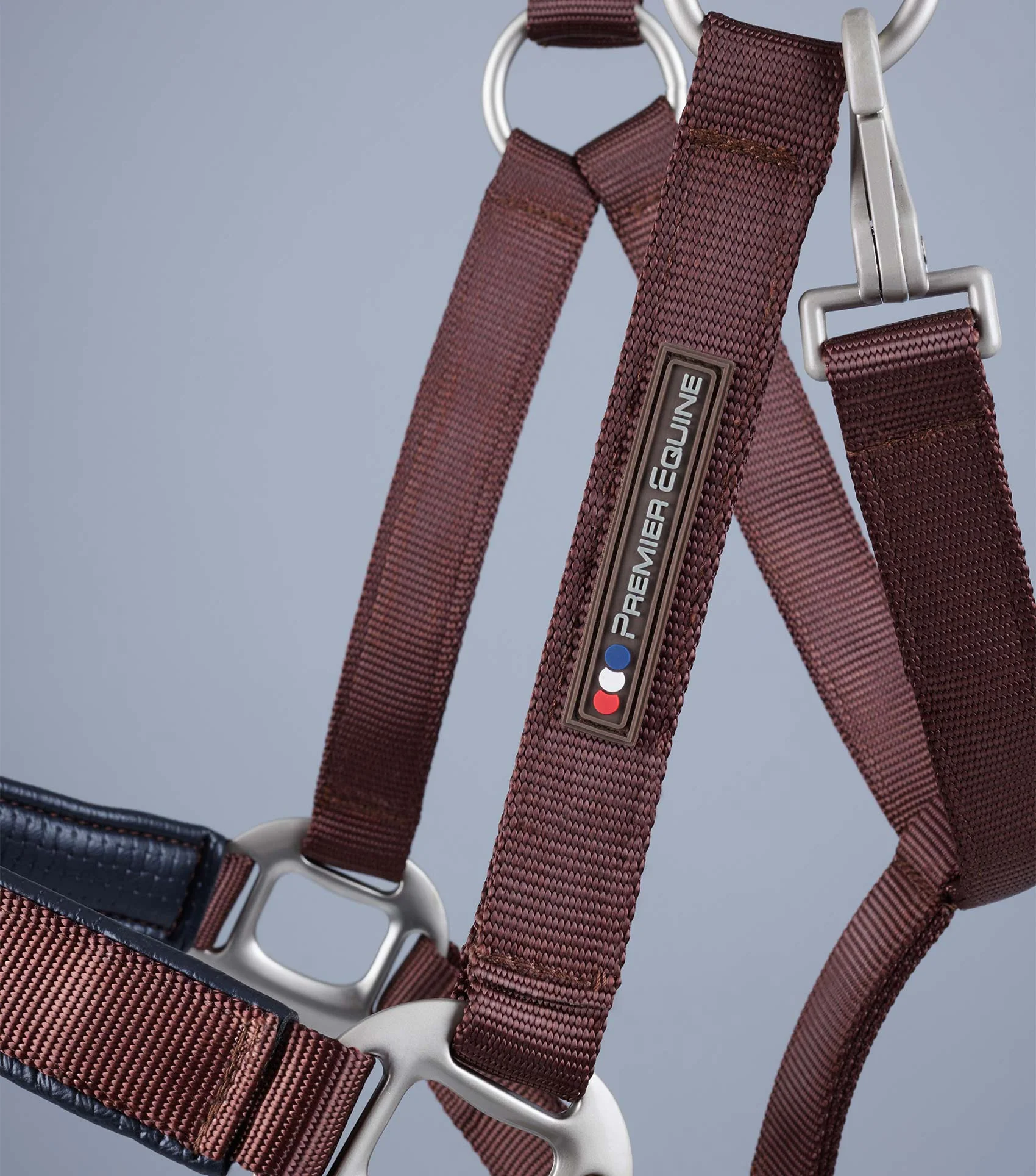 NQP-Plain Padded Horse Head Collar Brown - Image 3
