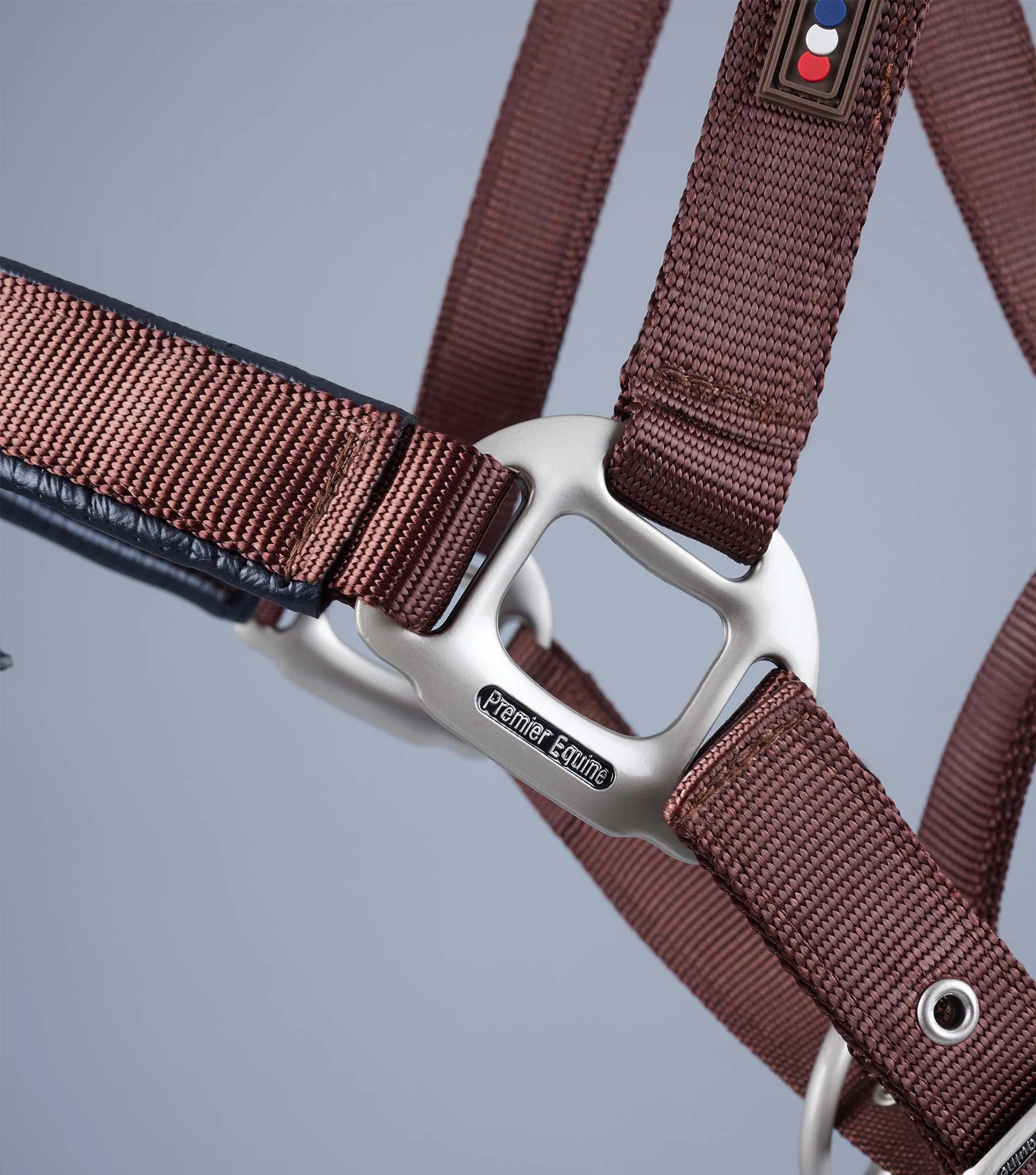 NQP-Plain Padded Horse Head Collar Brown - Image 6