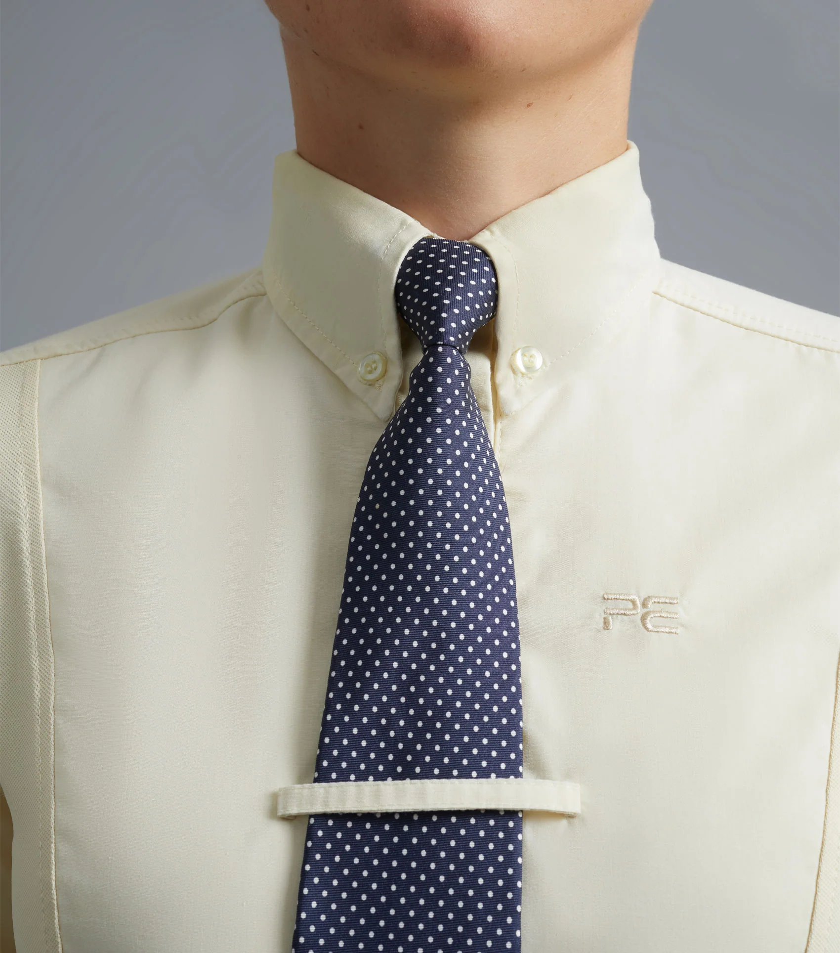 NQP Tessa Ladies Long Sleeve Tie Shirt Vanilla - Image 4