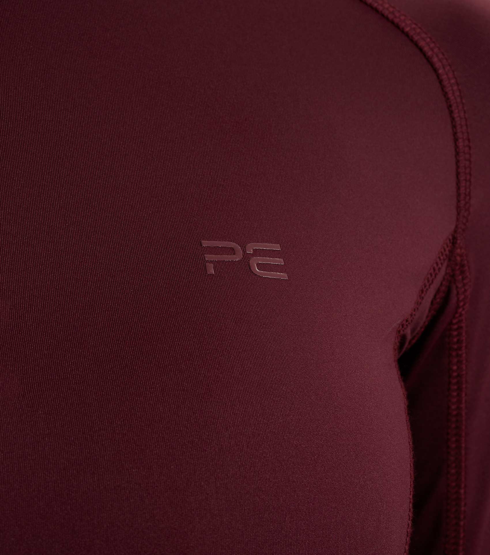 Ombretta Ladies Technical Riding Top Wine - Image 4