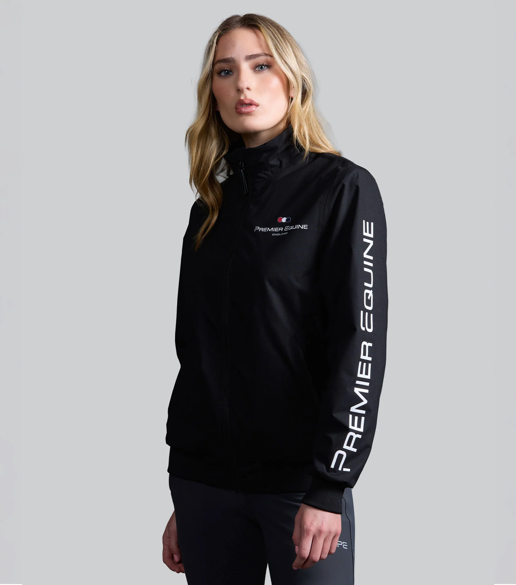 SALE - Omnia Womens Waterproof Riding Jacket Black - Image 6