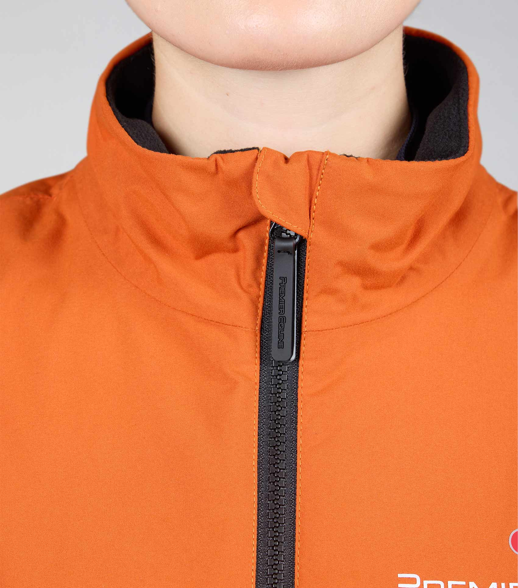 SALE - Omnia Womens Waterproof Riding Jacket Burnt Orange - Image 3