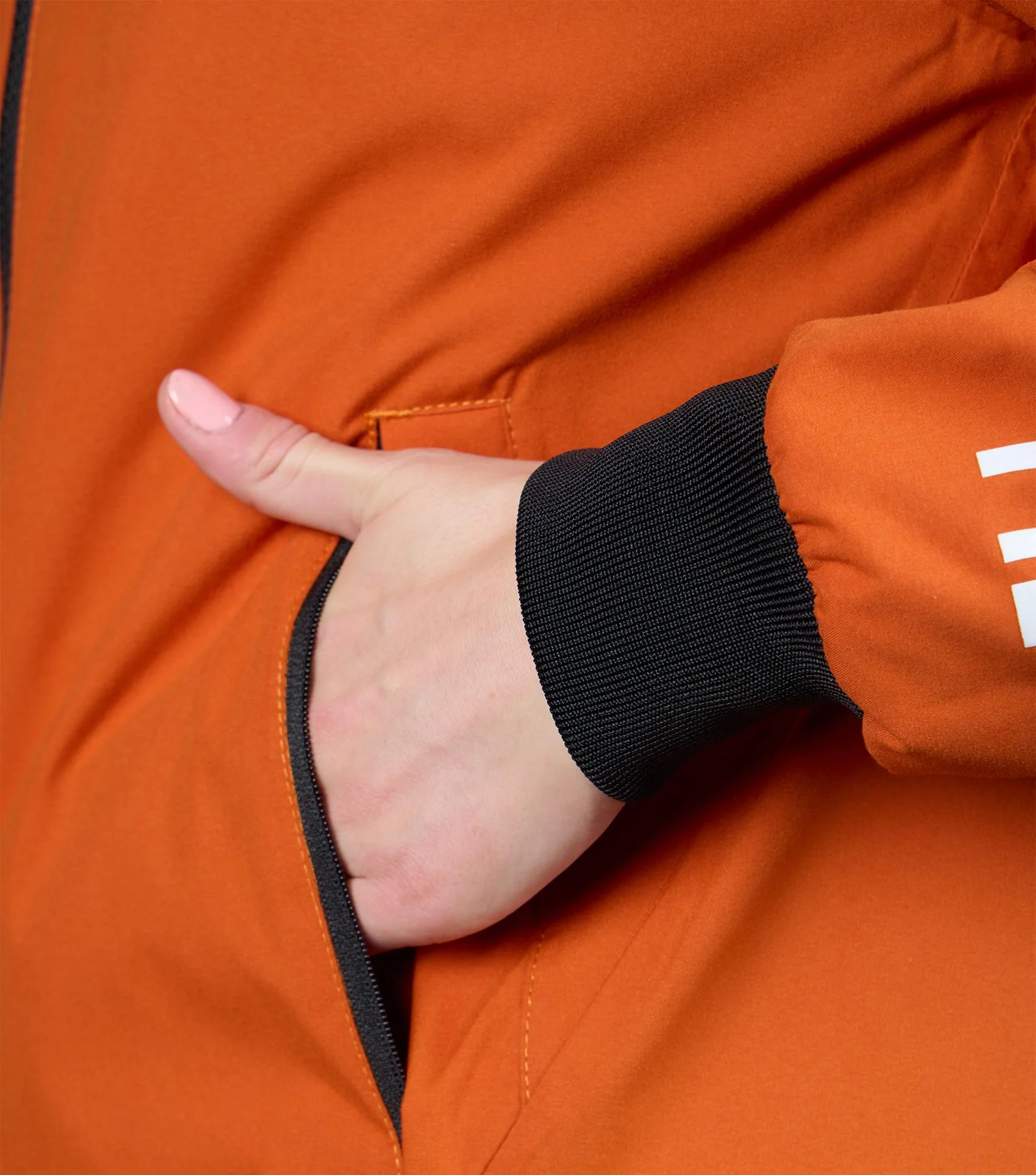 SALE - Omnia Womens Waterproof Riding Jacket Burnt Orange - Image 5