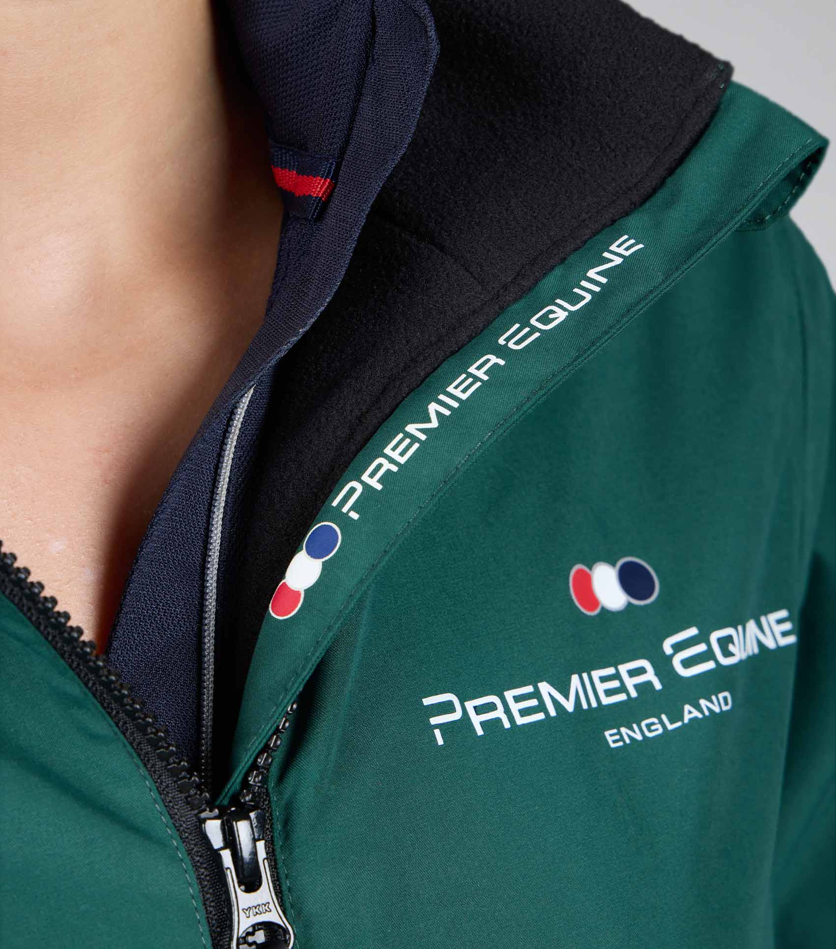 SALE - Omnia Womens Waterproof Riding Jacket Green - Image 4