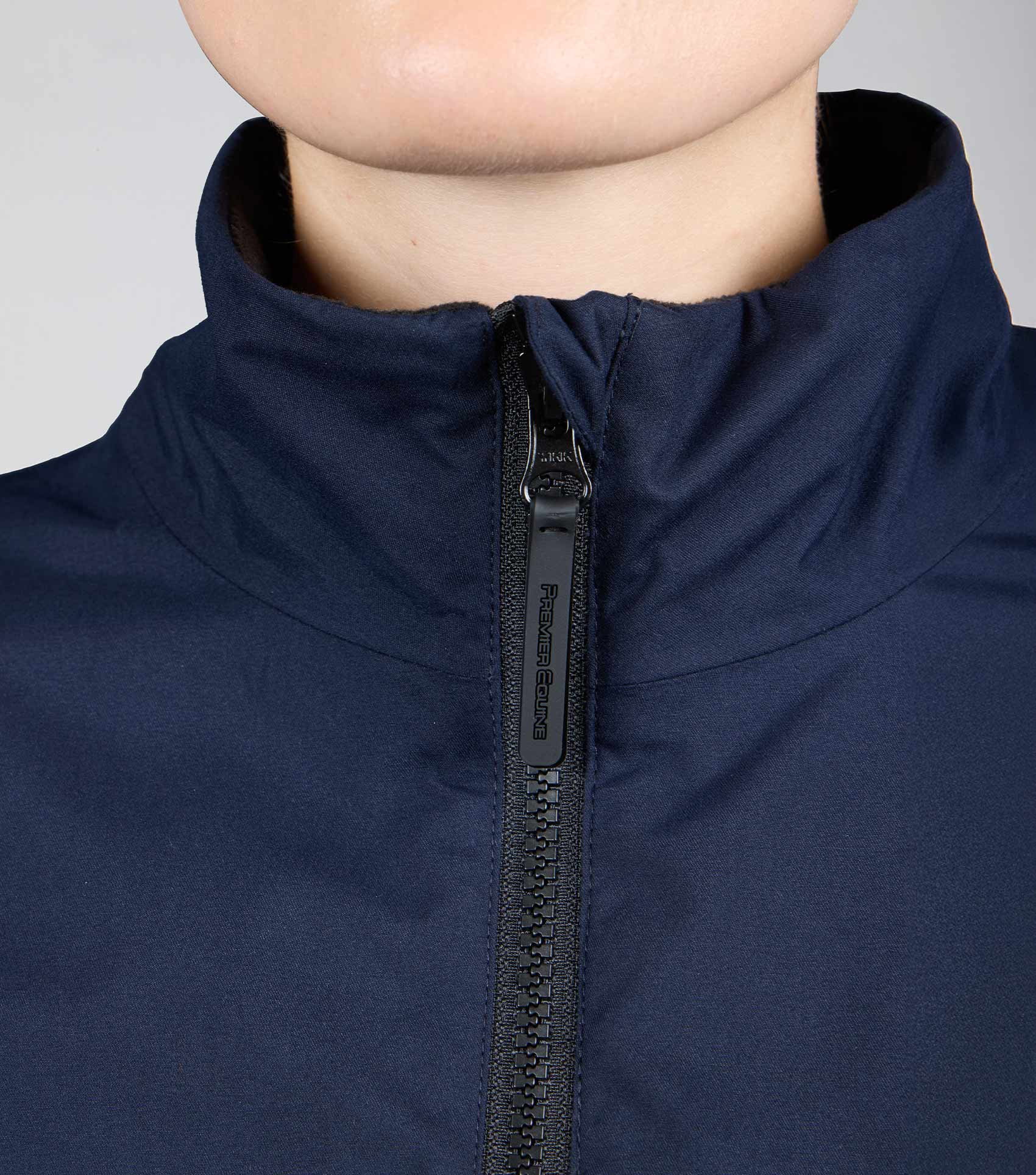 SALE - Omnia Womens Waterproof Riding Jacket Navy - Image 3
