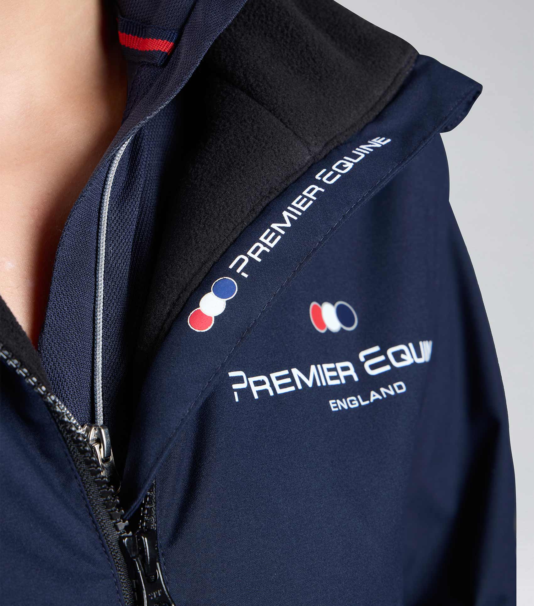 SALE - Omnia Womens Waterproof Riding Jacket Navy - Image 4