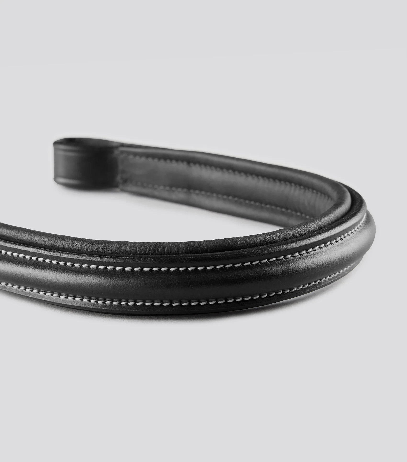 Padded Browband For Pro Elevator Bridle Black - Image 5