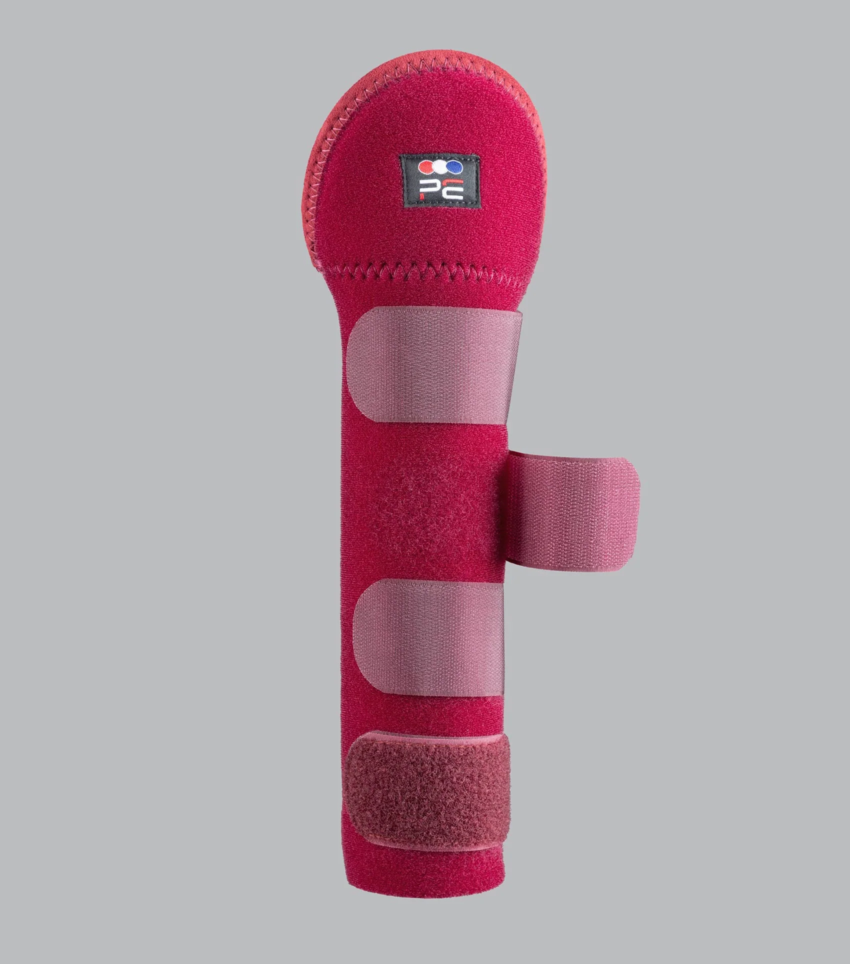 Padded Horse Tail Guard with Tail Bag Burgundy - Image 3