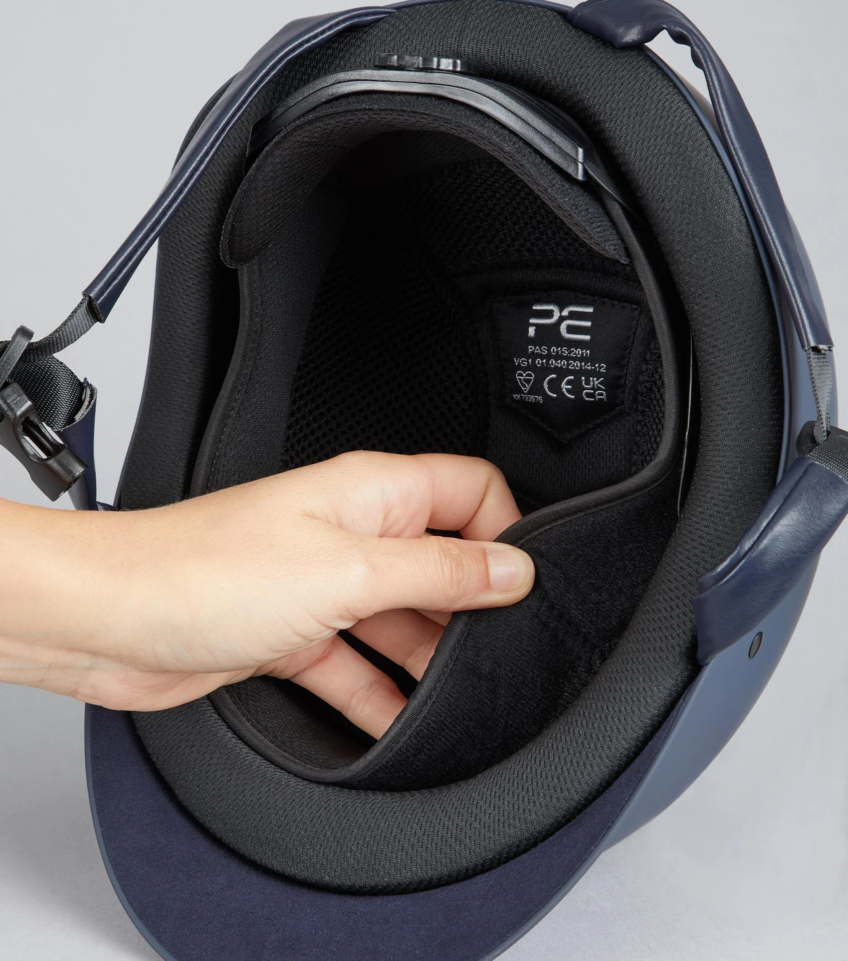 PE Riding Helmet F60 Liner - Image 3
