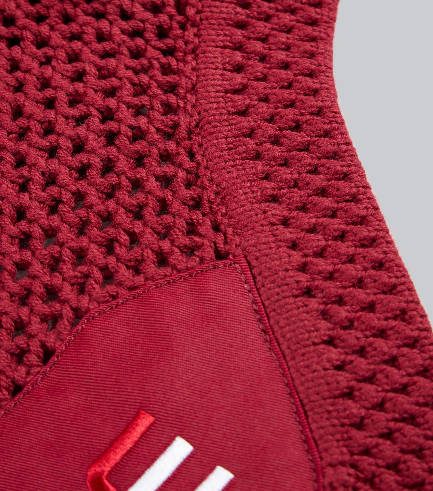 PE Sport Ear Bonnet Burgundy - Image 4