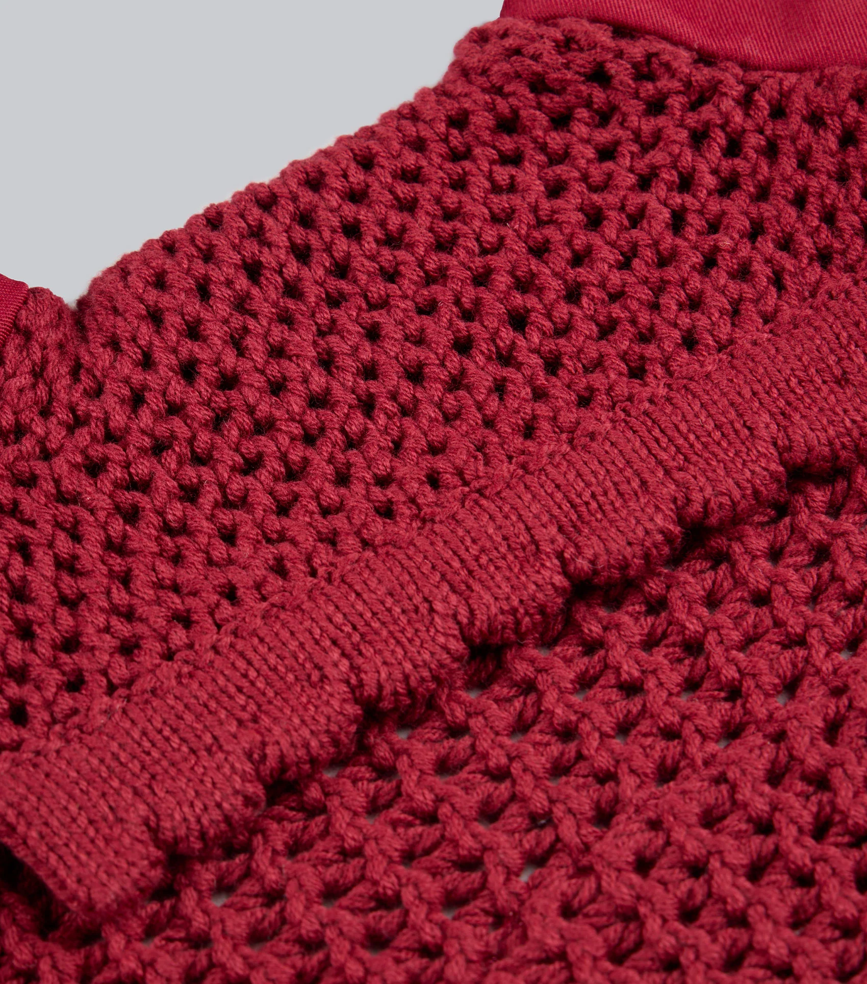 PE Sport Ear Bonnet Burgundy - Image 5