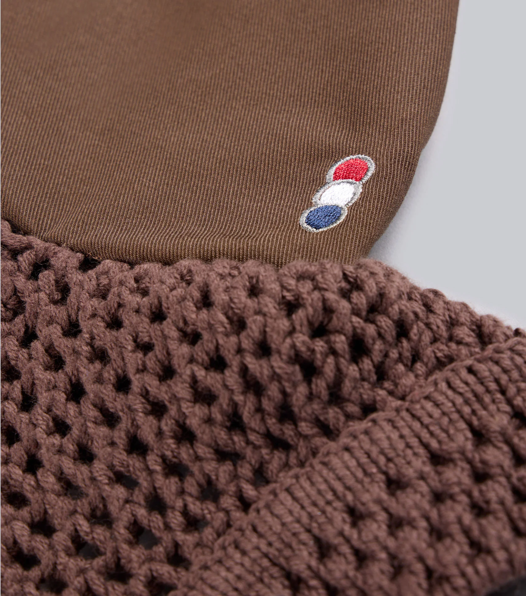 PE Sport Ear Bonnet Dark Brown - Image 3