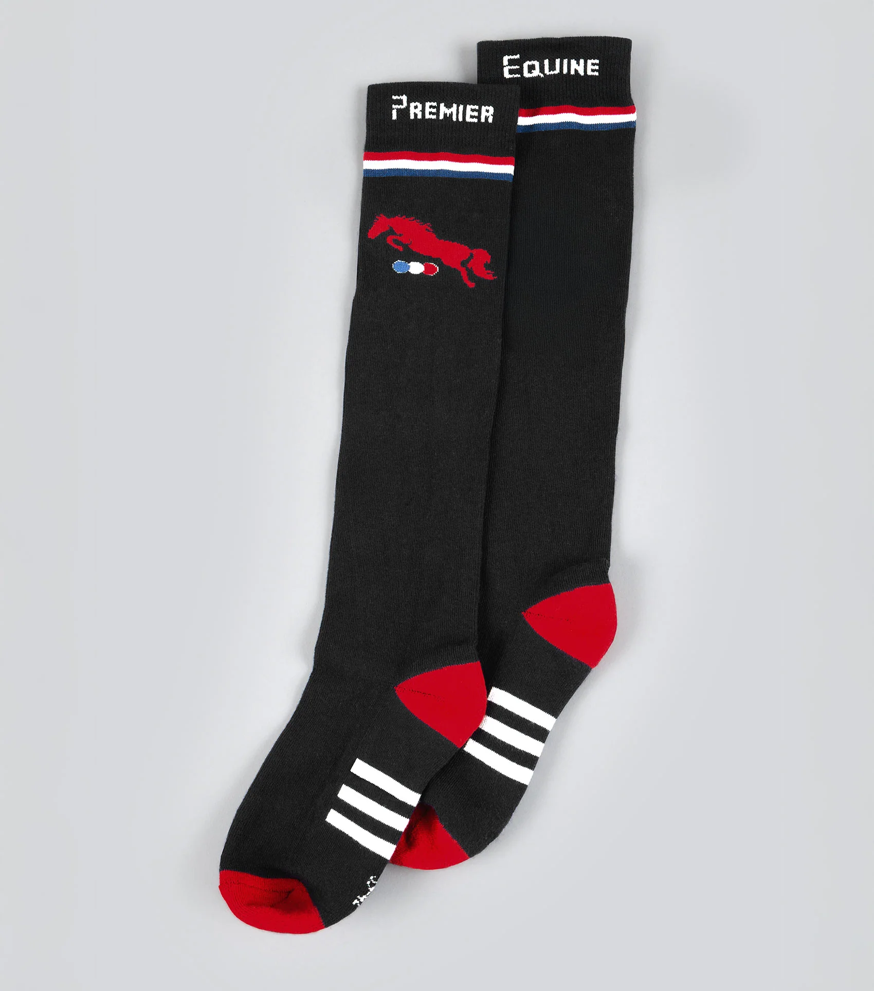 PE Sports Highlight Riding Socks (1 Pair) Black - Image 3