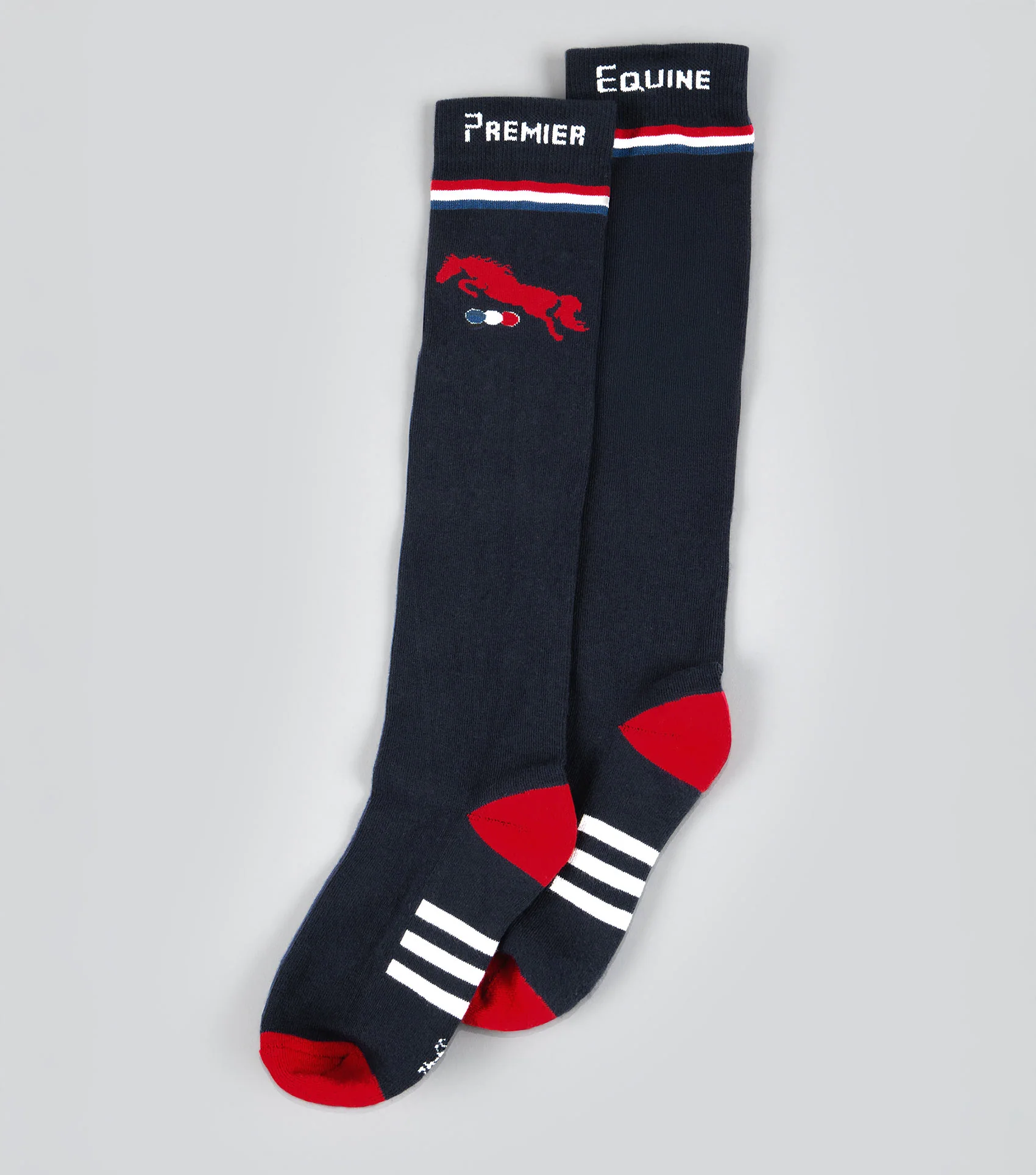 PE Sports Highlight Riding Socks (1 Pair) Navy - Image 3